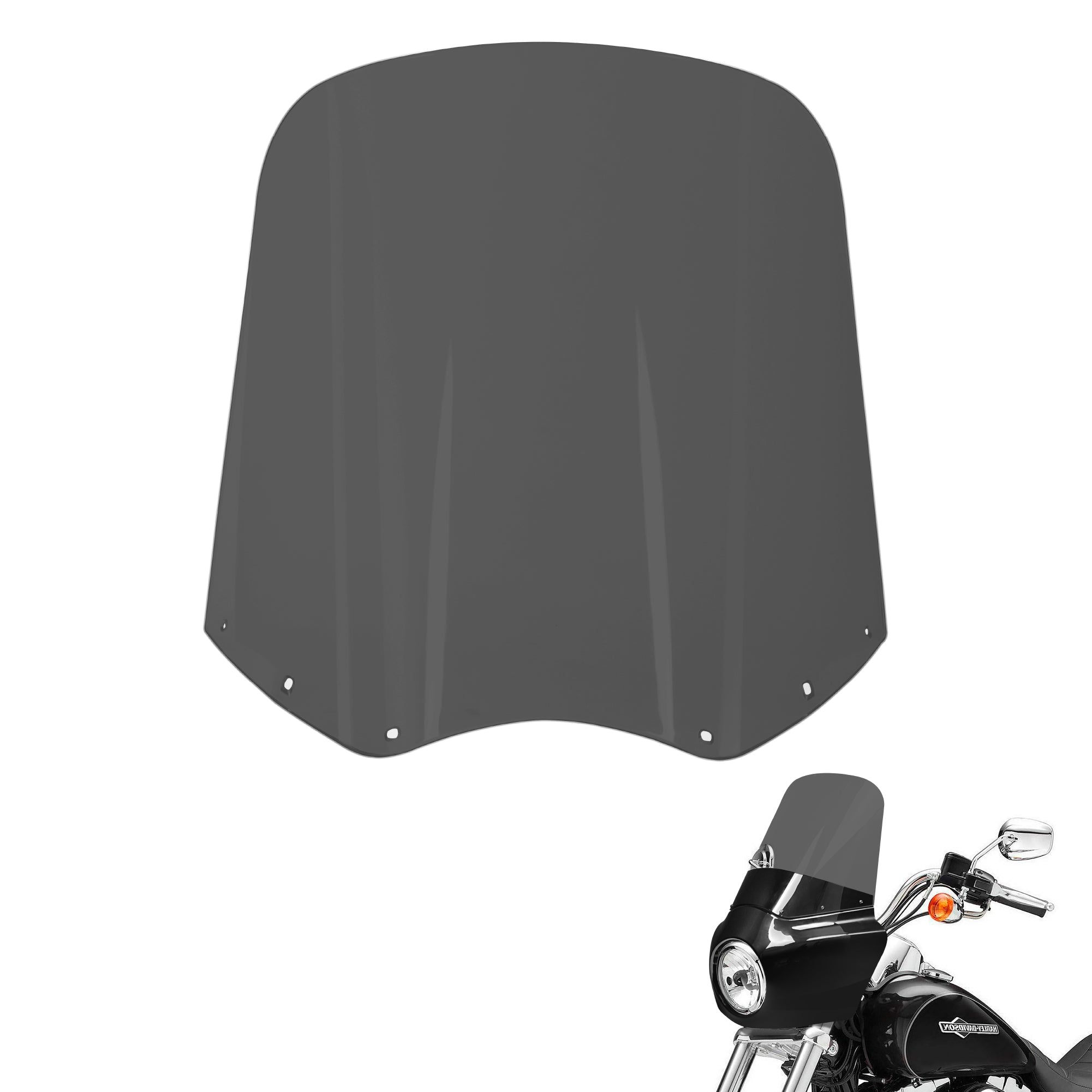 Krator 15" Replacement Motorcycle Windshield