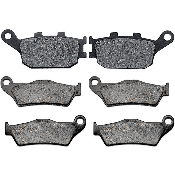 KMG Front + Rear Brake Pads Compatible with 1994-1995 Honda CB 1000