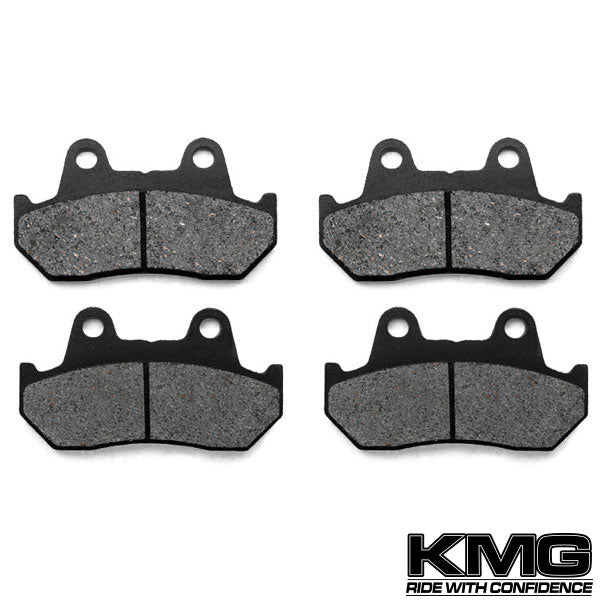 1983 Honda GL 650 Silverwing Interstate Front Non-Metallic Organic NAO Disc Brake Pads Set