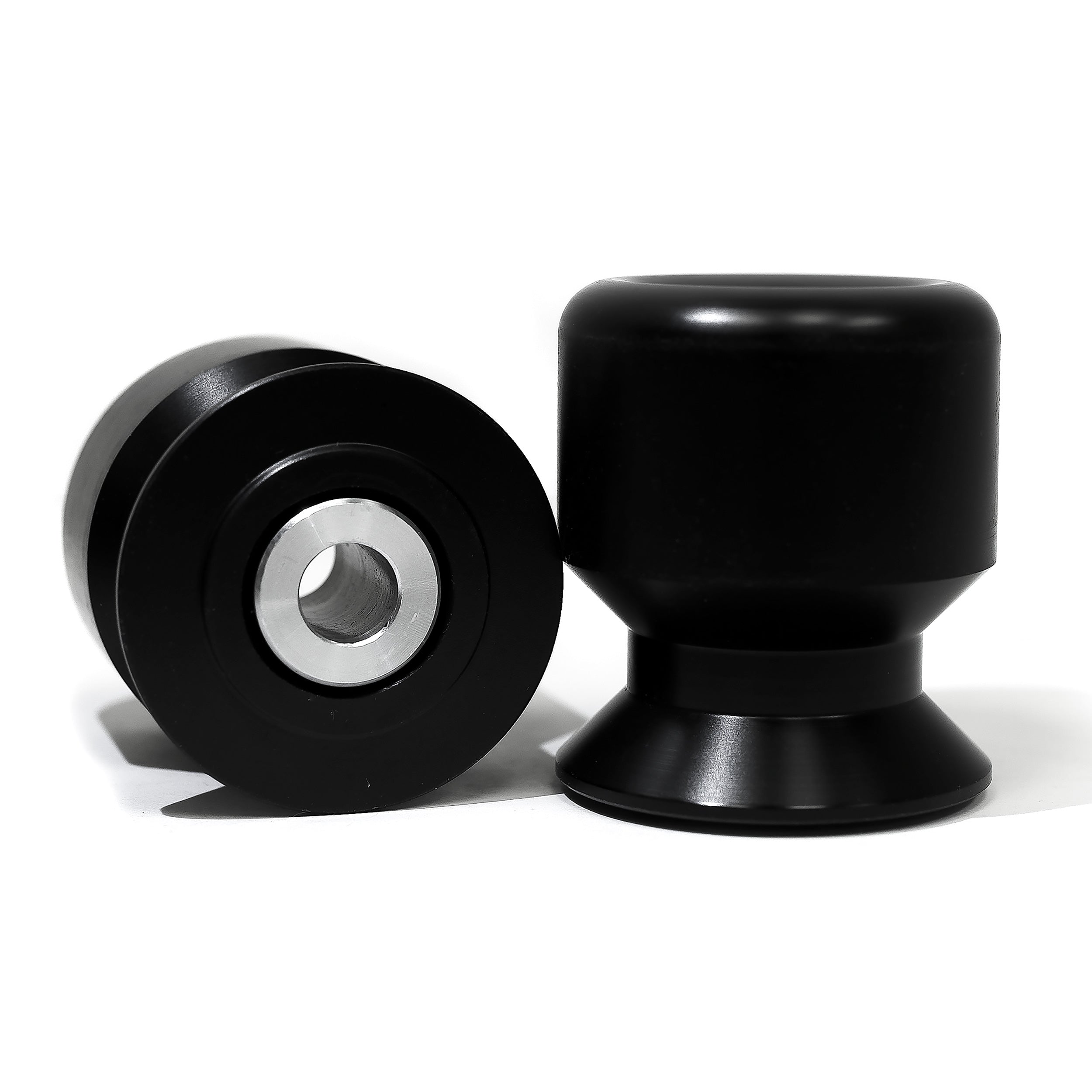 Suzuki / Honda CBR 600 954 1000 RR Black Swingarm Spools Sliders