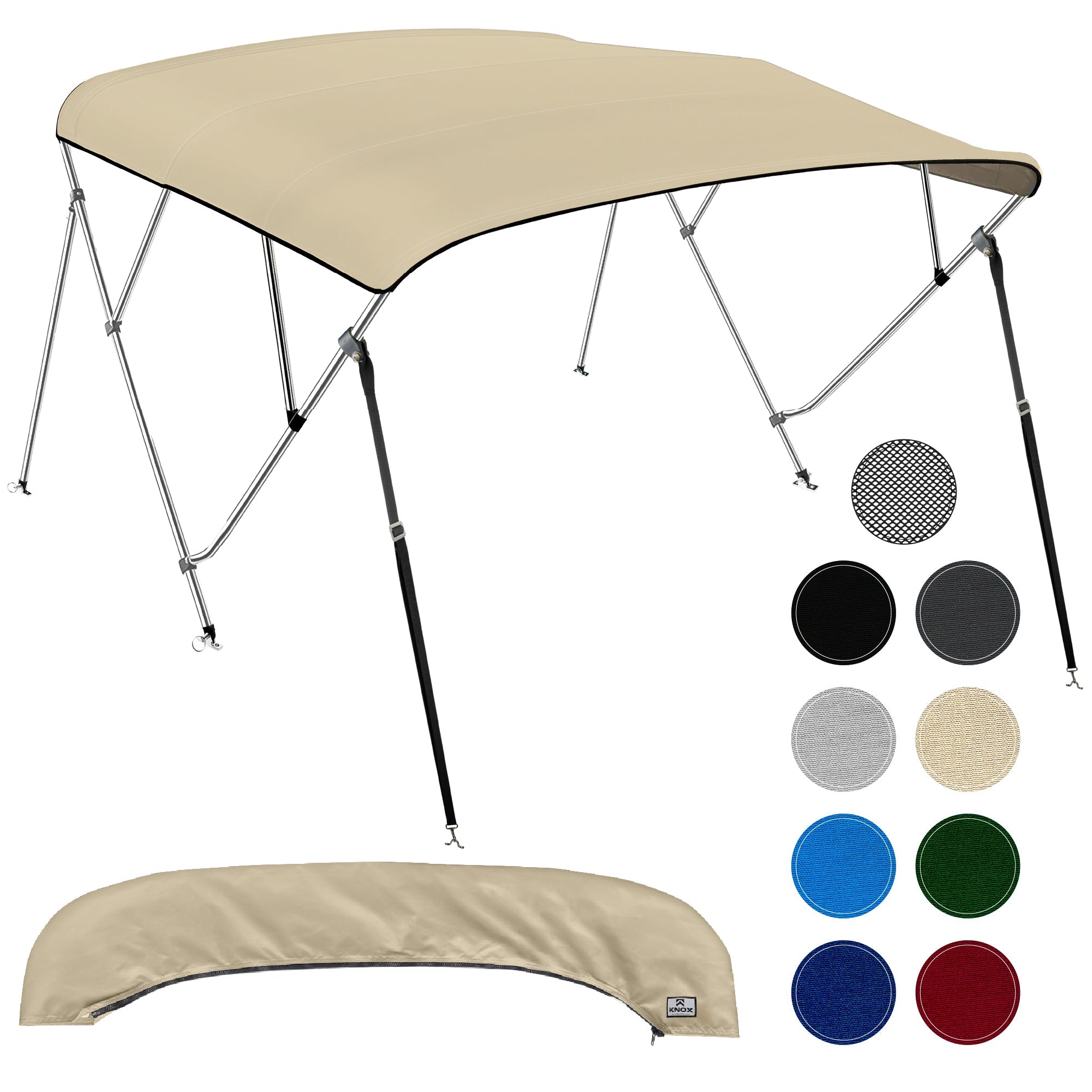 North East Harbor 4 Bow Bimini Tops for Boats