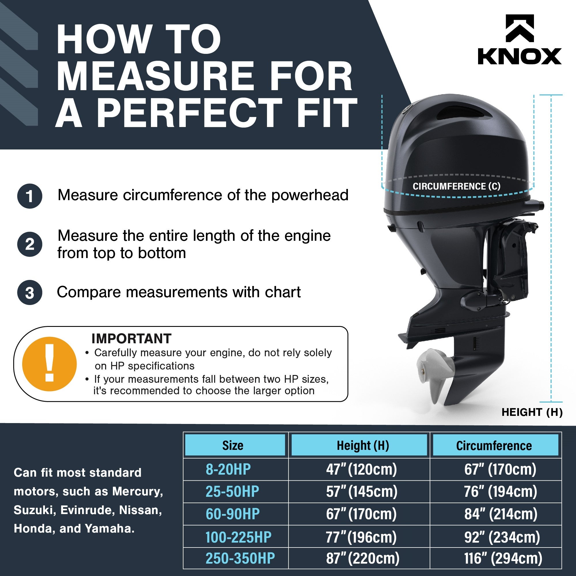 KNOX Outboard Motor Cover