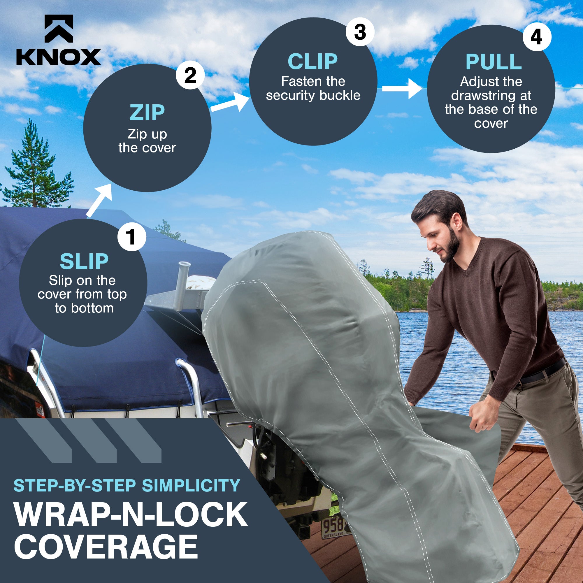 KNOX Outboard Motor Cover