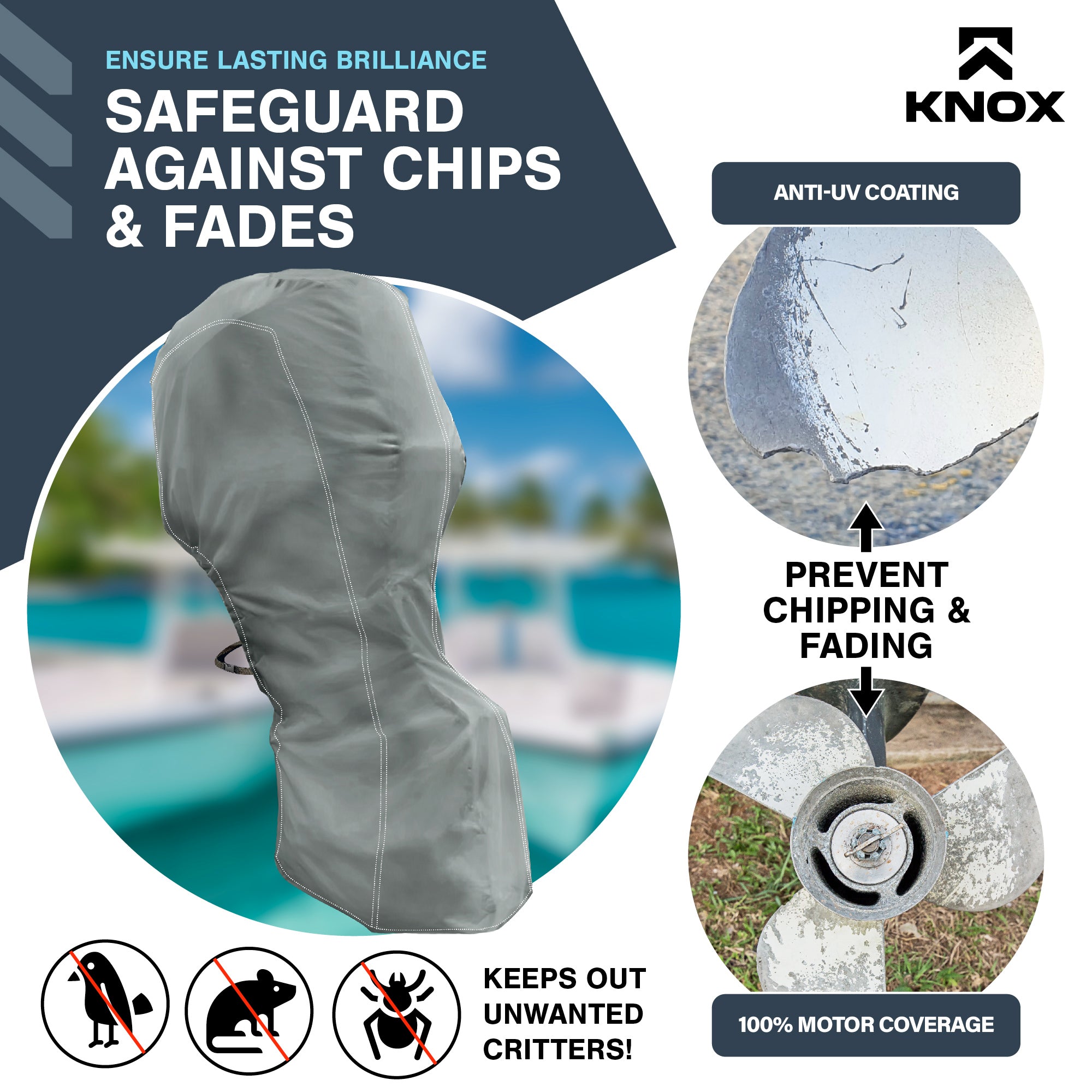 KNOX Outboard Motor Cover