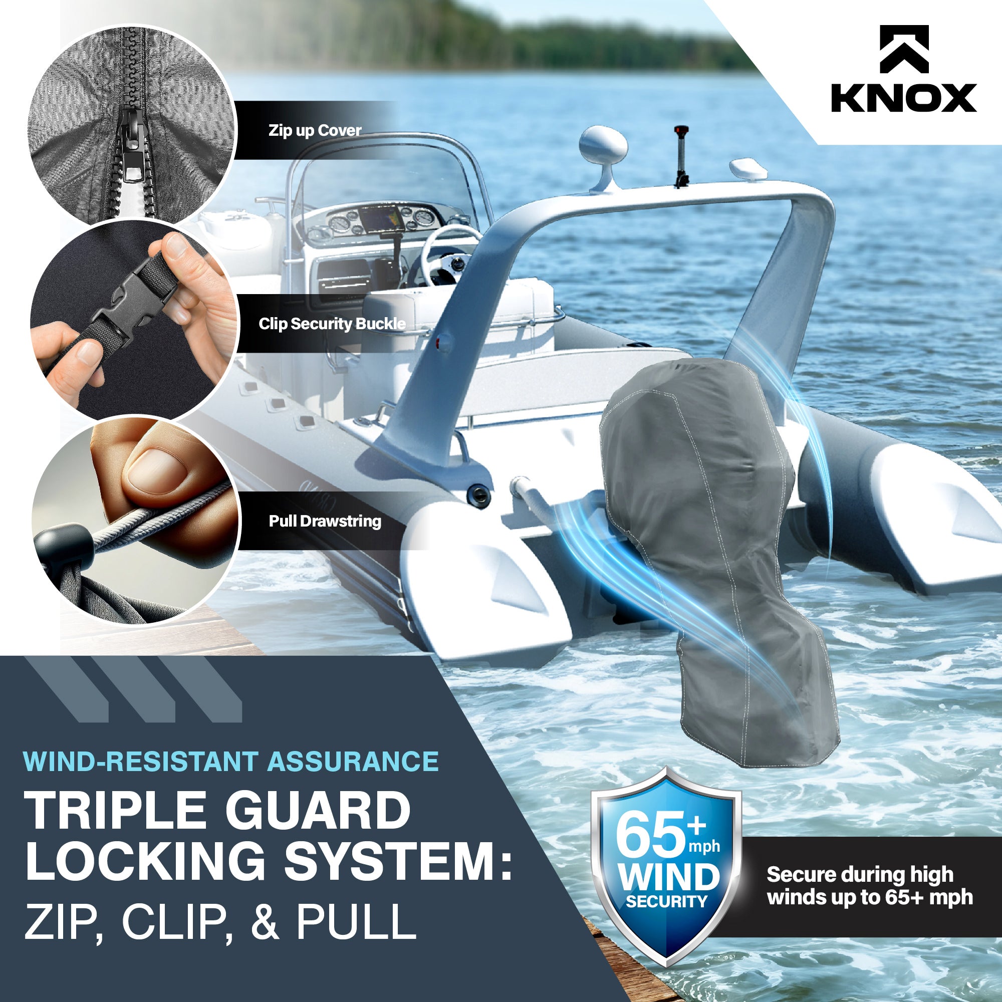 KNOX Outboard Motor Cover