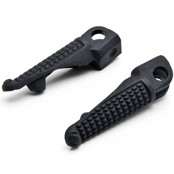 Black Front Foot Rest Pegs for Kawasaki Ninja ZX-6R ZX-10R ZX-9R 650R Z1000 Z750
