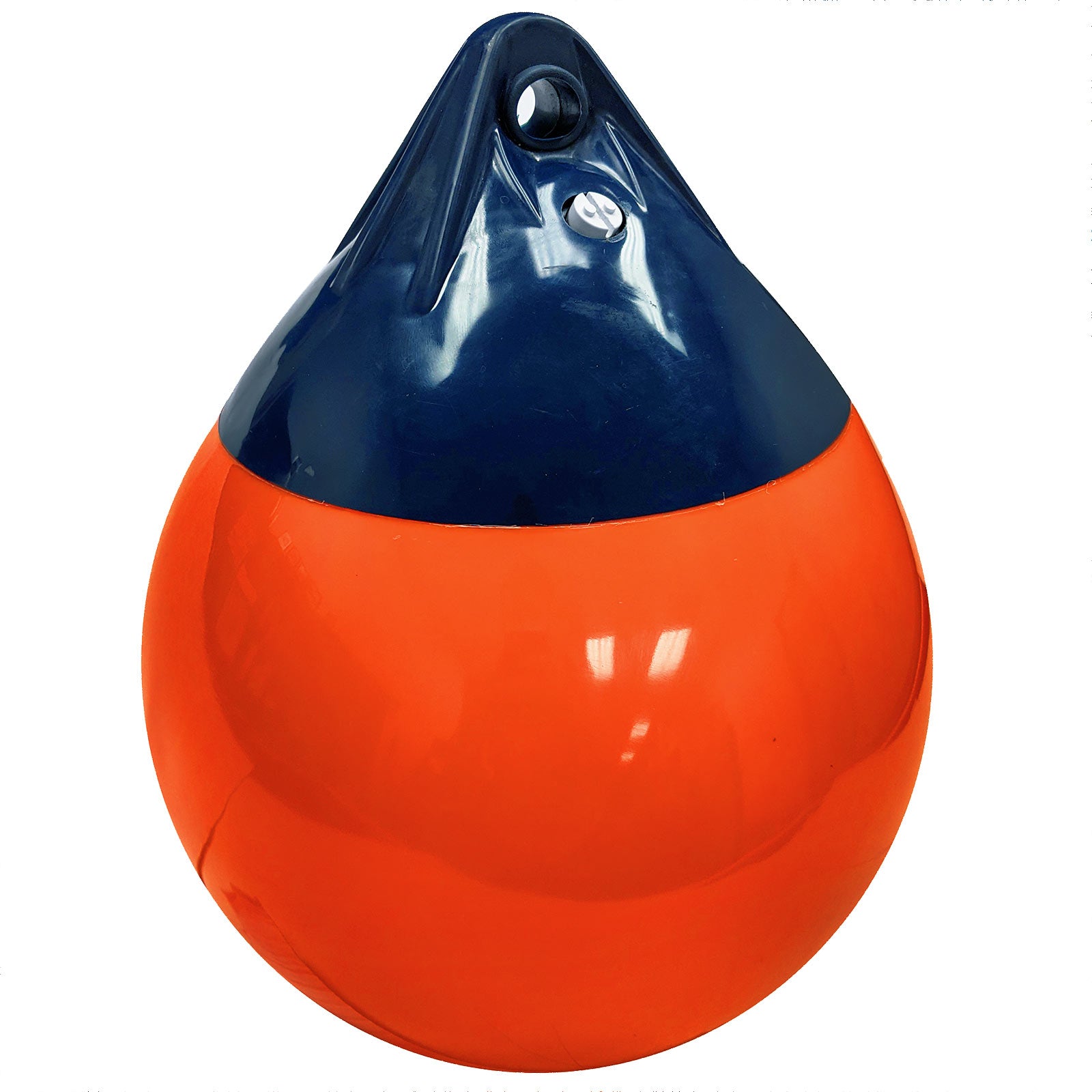Heavy-Duty Vinyl Buoy Boat Fender For Mooring, Anchoring, Marking 11.5" Diameter