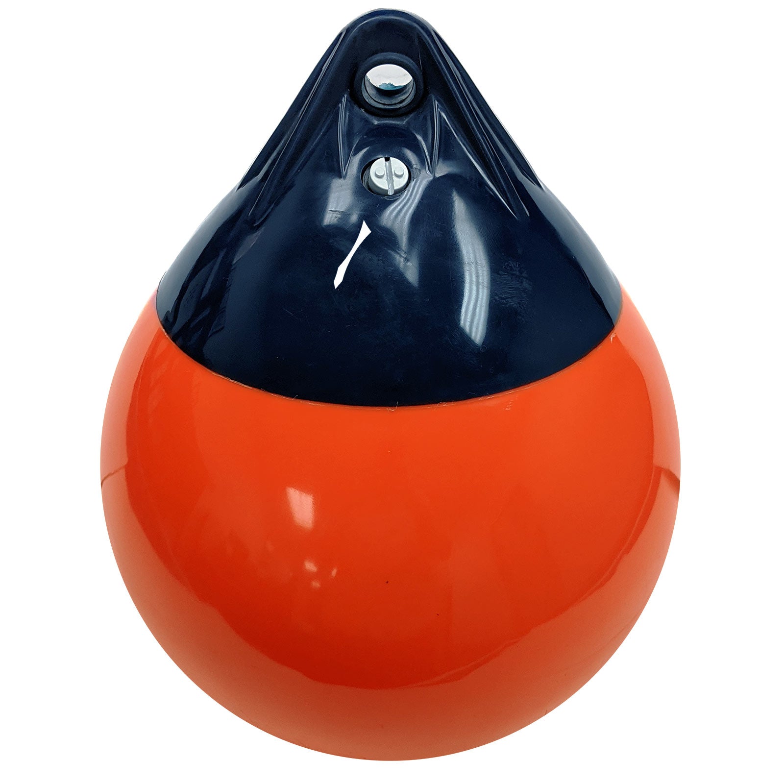 Heavy-Duty Vinyl Buoy Boat Fender For Mooring, Anchoring, Marking 11.5" Diameter