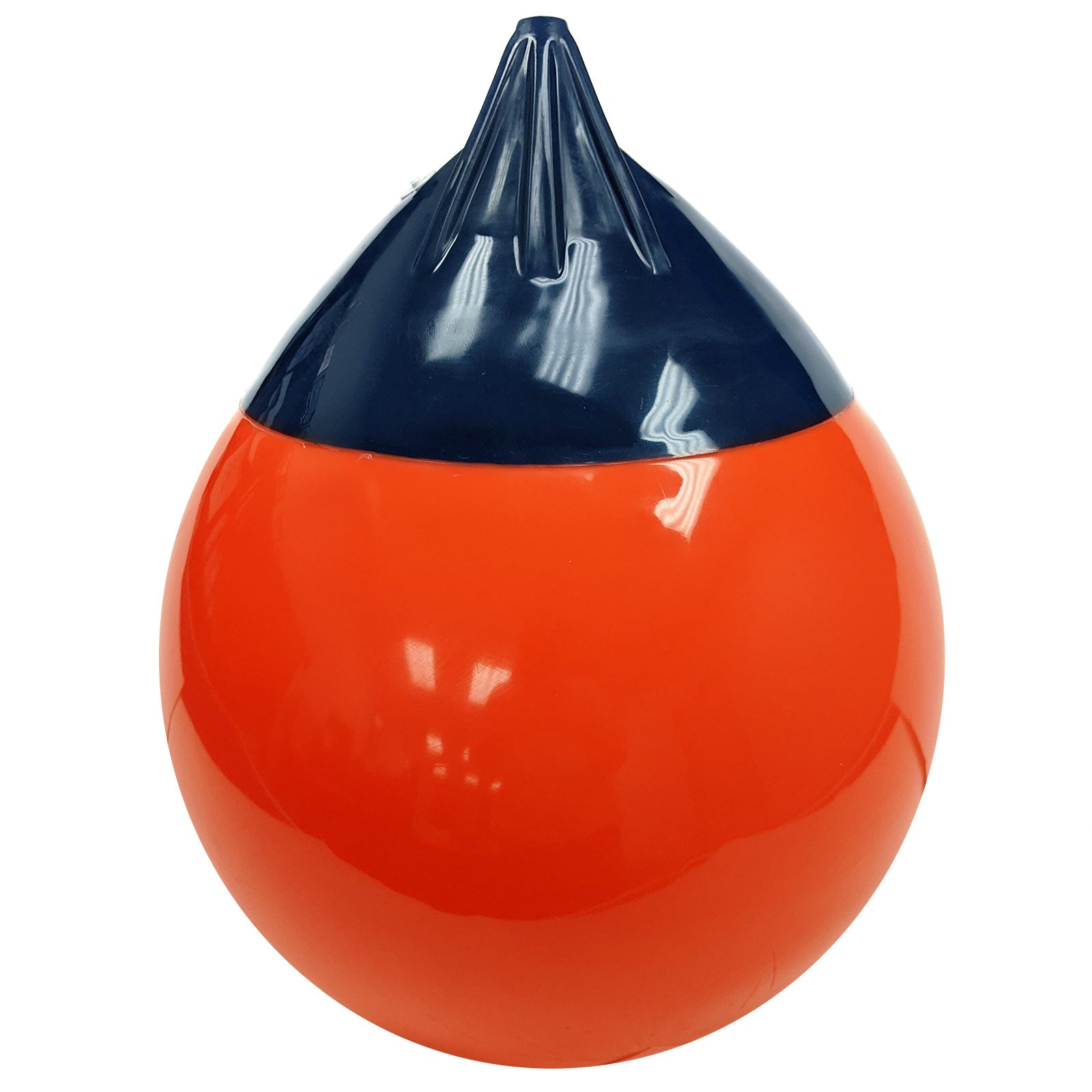 Heavy-Duty Vinyl Buoy Boat Fender For Mooring, Anchoring, Marking 11.5" Diameter