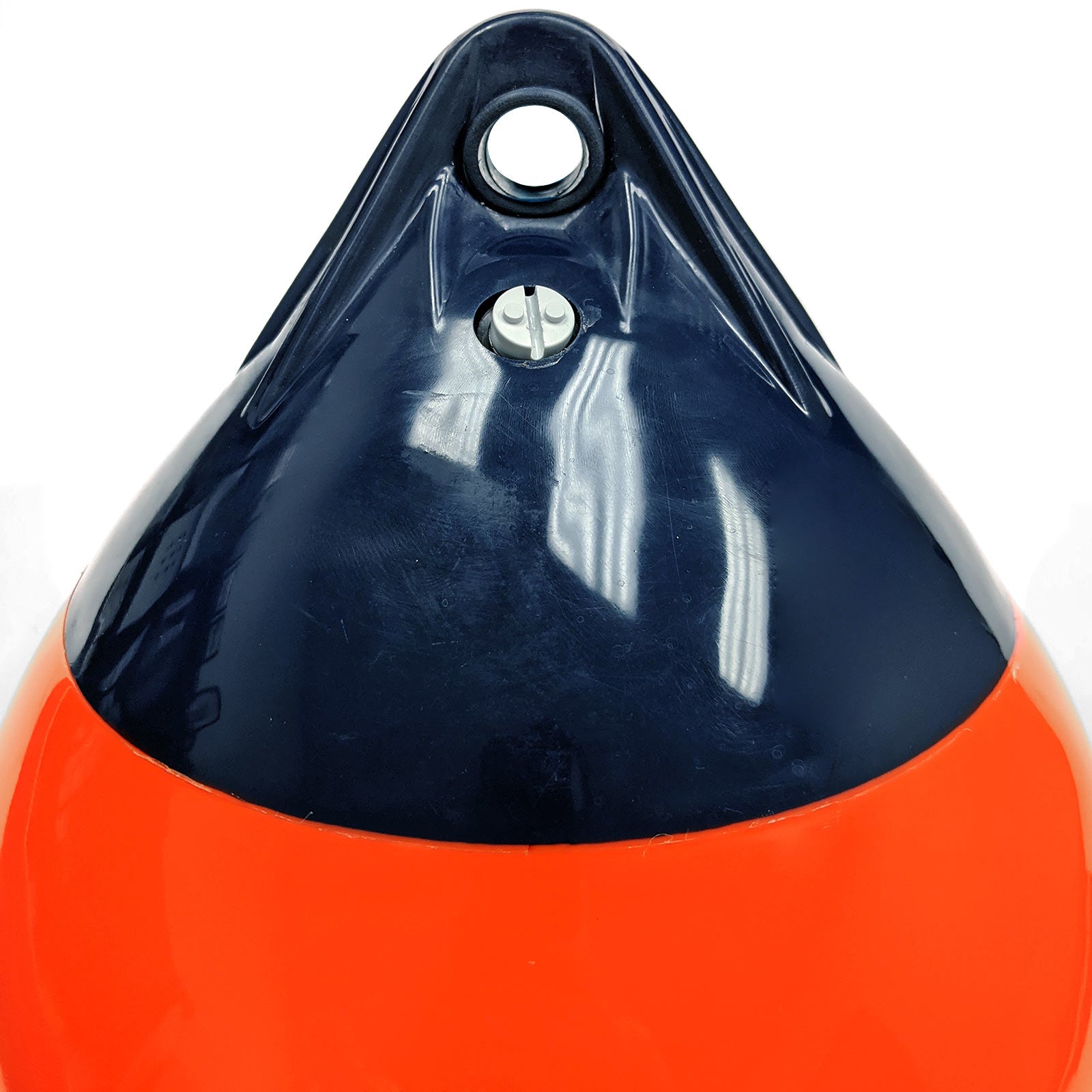 Heavy-Duty Vinyl Buoy Boat Fender For Mooring, Anchoring, Marking 11.5" Diameter
