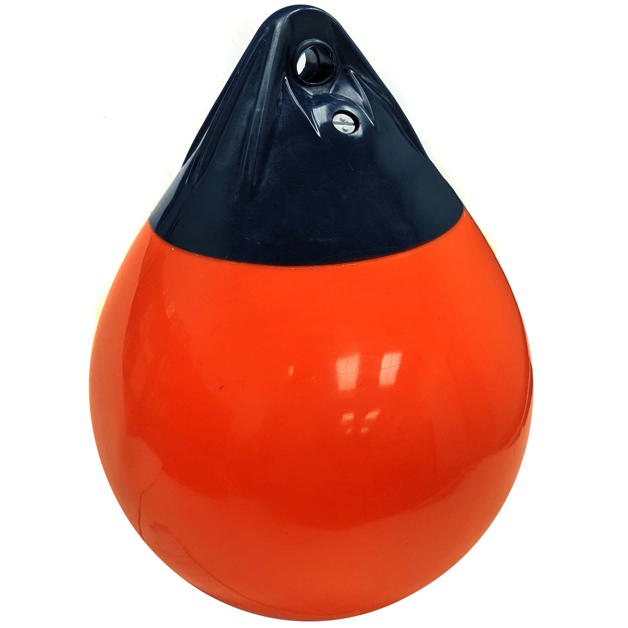 Heavy-Duty Vinyl Buoy Boat Fender- For Mooring, Anchoring, Marking- 15" Diameter
