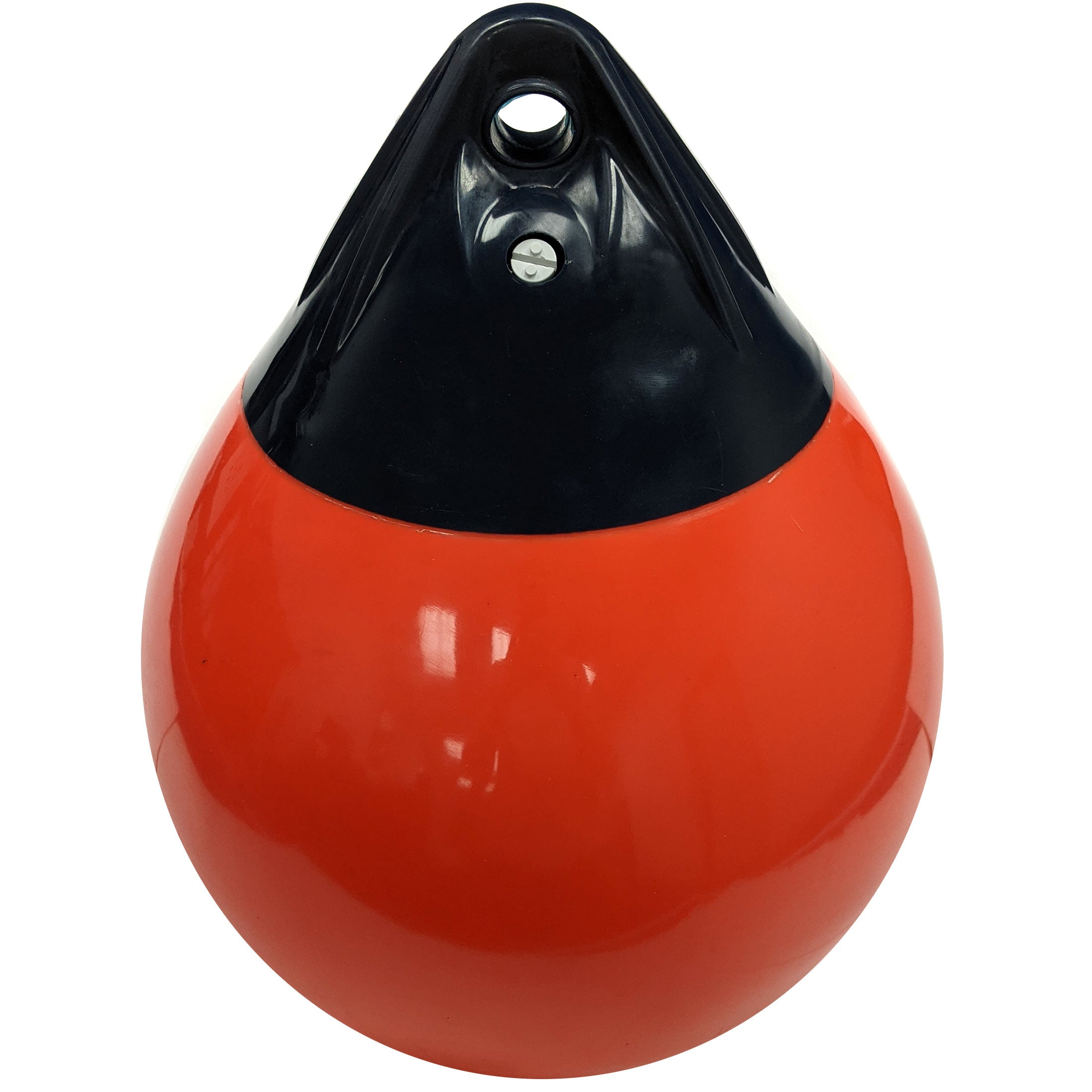 Heavy-Duty Vinyl Buoy Boat Fender- For Mooring, Anchoring, Marking- 15" Diameter