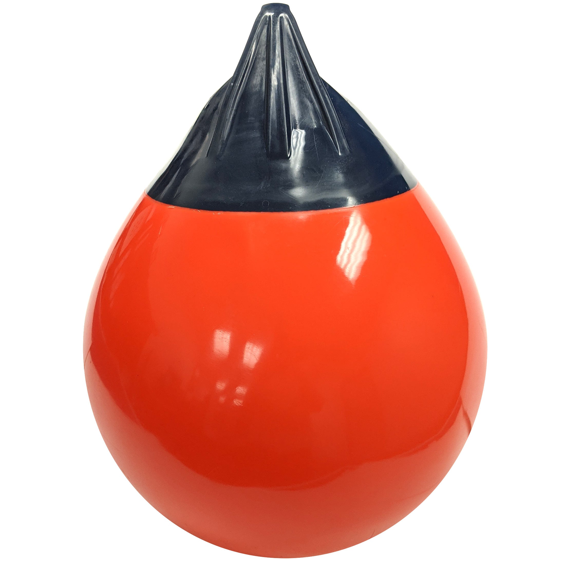 Heavy-Duty Vinyl Buoy Boat Fender- For Mooring, Anchoring, Marking- 15" Diameter