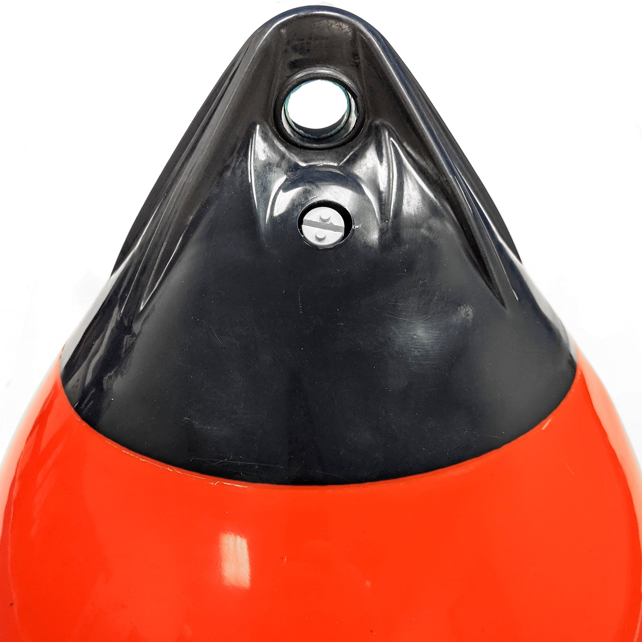 Heavy-Duty Vinyl Buoy Boat Fender- For Mooring, Anchoring, Marking- 15" Diameter