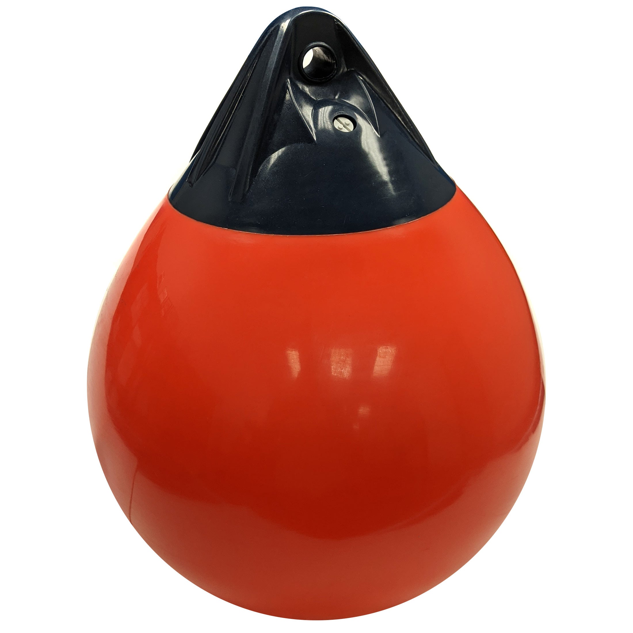 Heavy-Duty Vinyl Buoy Boat Fender- For Mooring, Anchoring, Marking- 18" Diameter