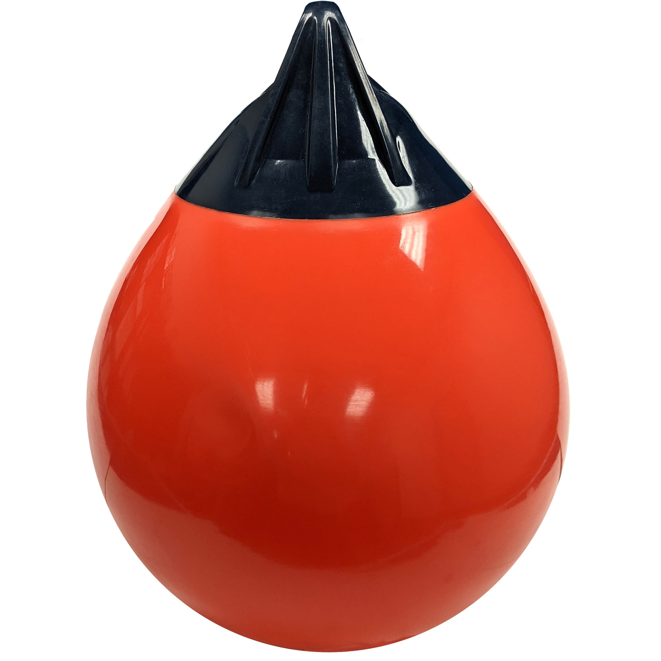 Heavy-Duty Vinyl Buoy Boat Fender- For Mooring, Anchoring, Marking- 18" Diameter