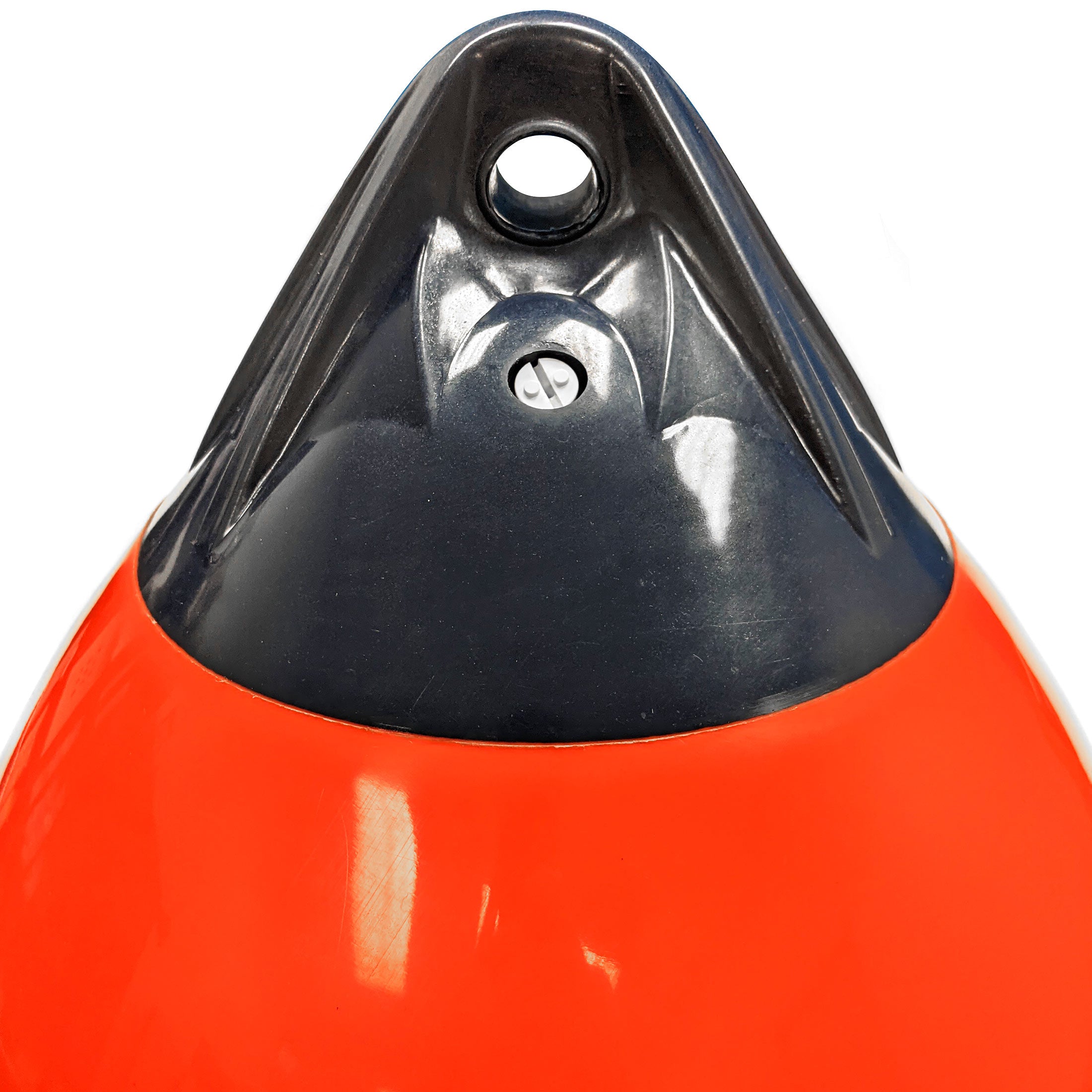 Heavy-Duty Vinyl Buoy Boat Fender- For Mooring, Anchoring, Marking- 18" Diameter