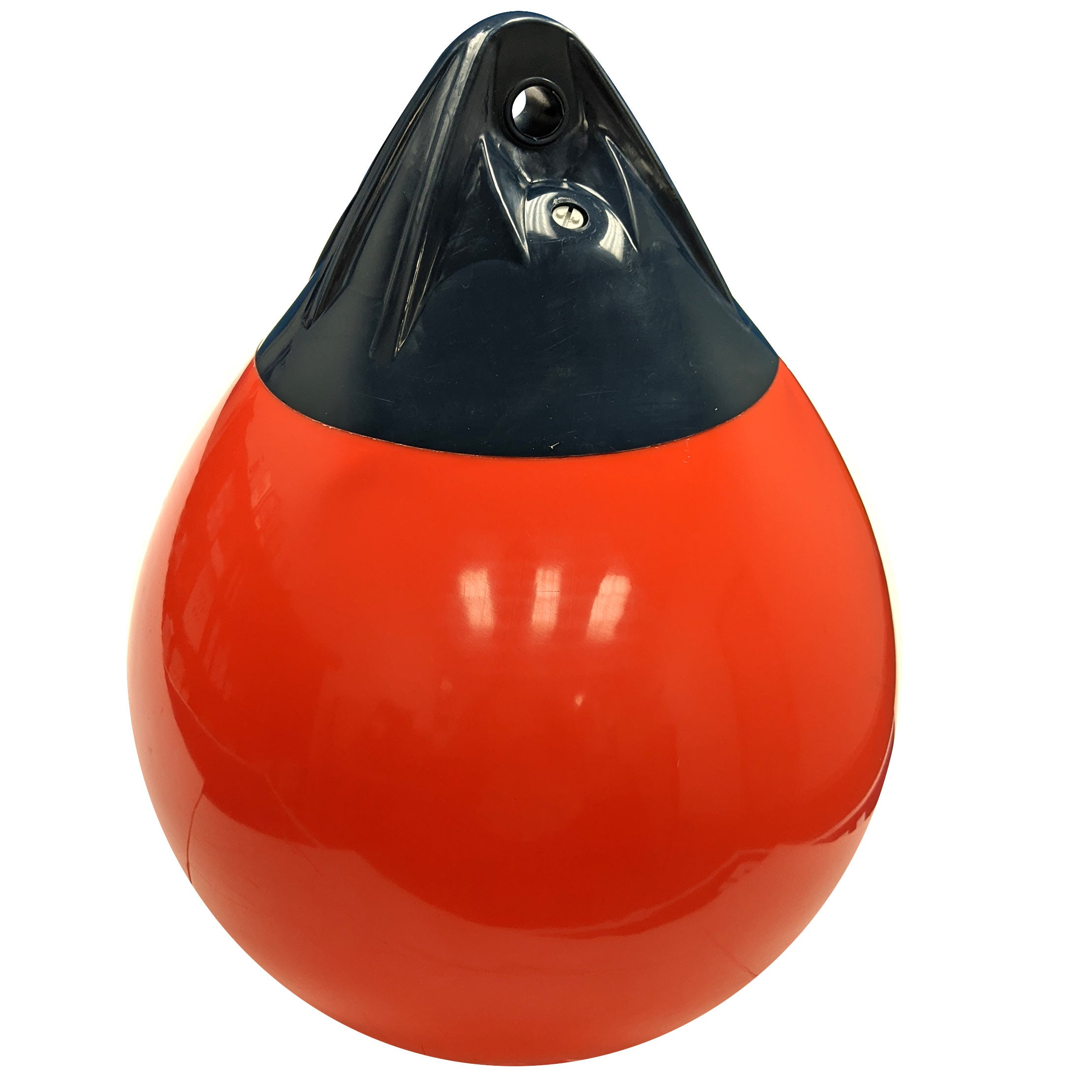 Heavy-Duty Vinyl Buoy Boat Fender For Mooring, Anchoring, Marking 19" Diameter