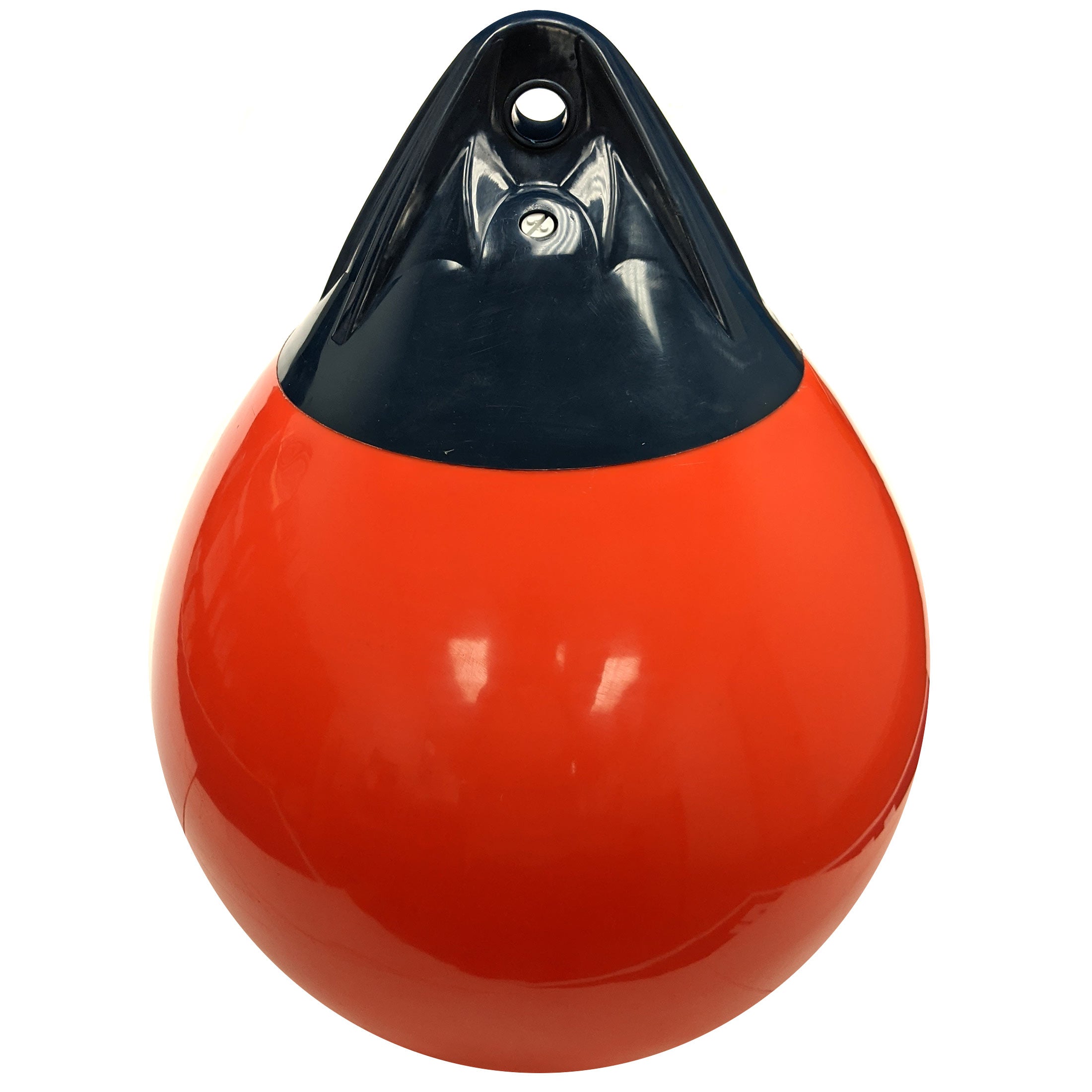 Heavy-Duty Vinyl Buoy Boat Fender For Mooring, Anchoring, Marking 19" Diameter