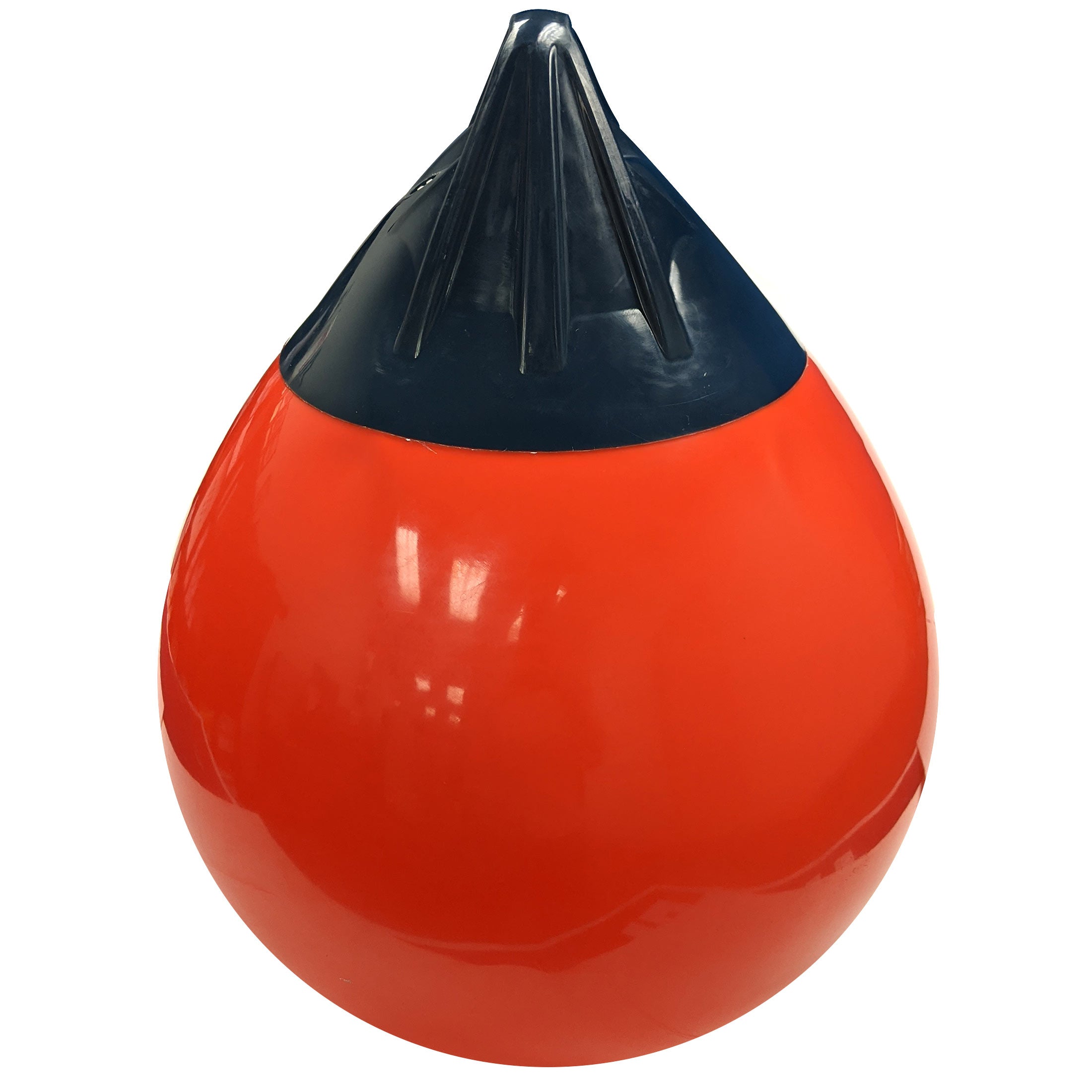 Heavy-Duty Vinyl Buoy Boat Fender For Mooring, Anchoring, Marking 19" Diameter