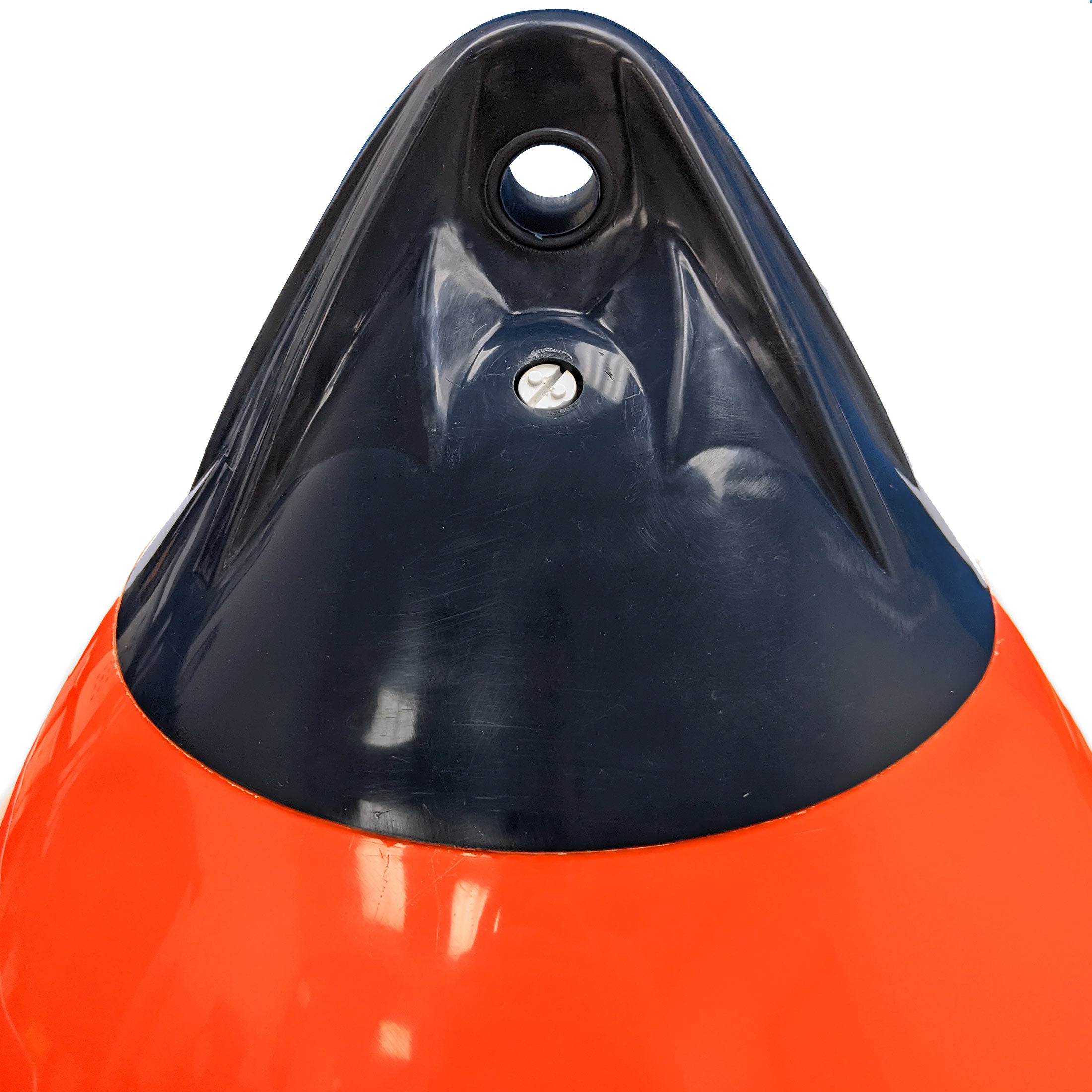 Heavy-Duty Vinyl Buoy Boat Fender For Mooring, Anchoring, Marking 19" Diameter