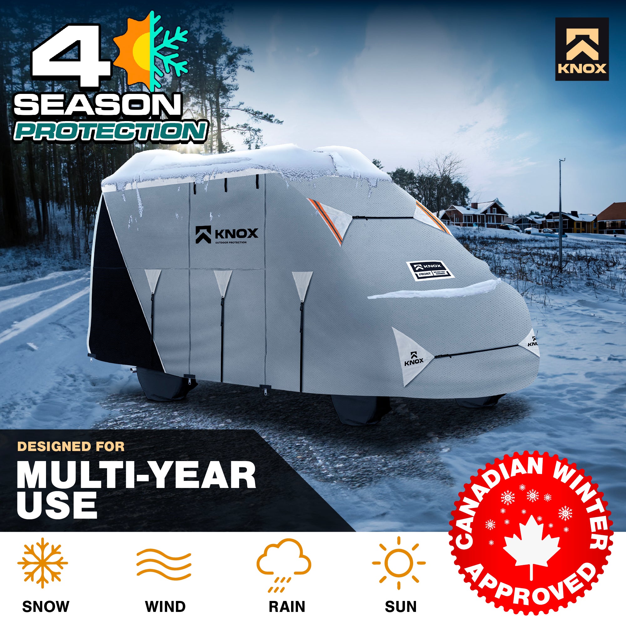 KNOX 2nd Gen Class B RV Cover