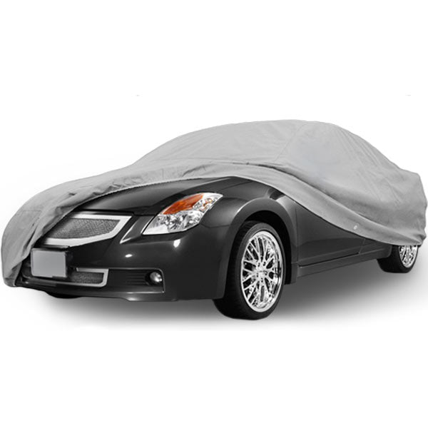 Superior True 100% Waterproof Car Cover Covers Mid Size Sedan (Fits Length 150" - 170")