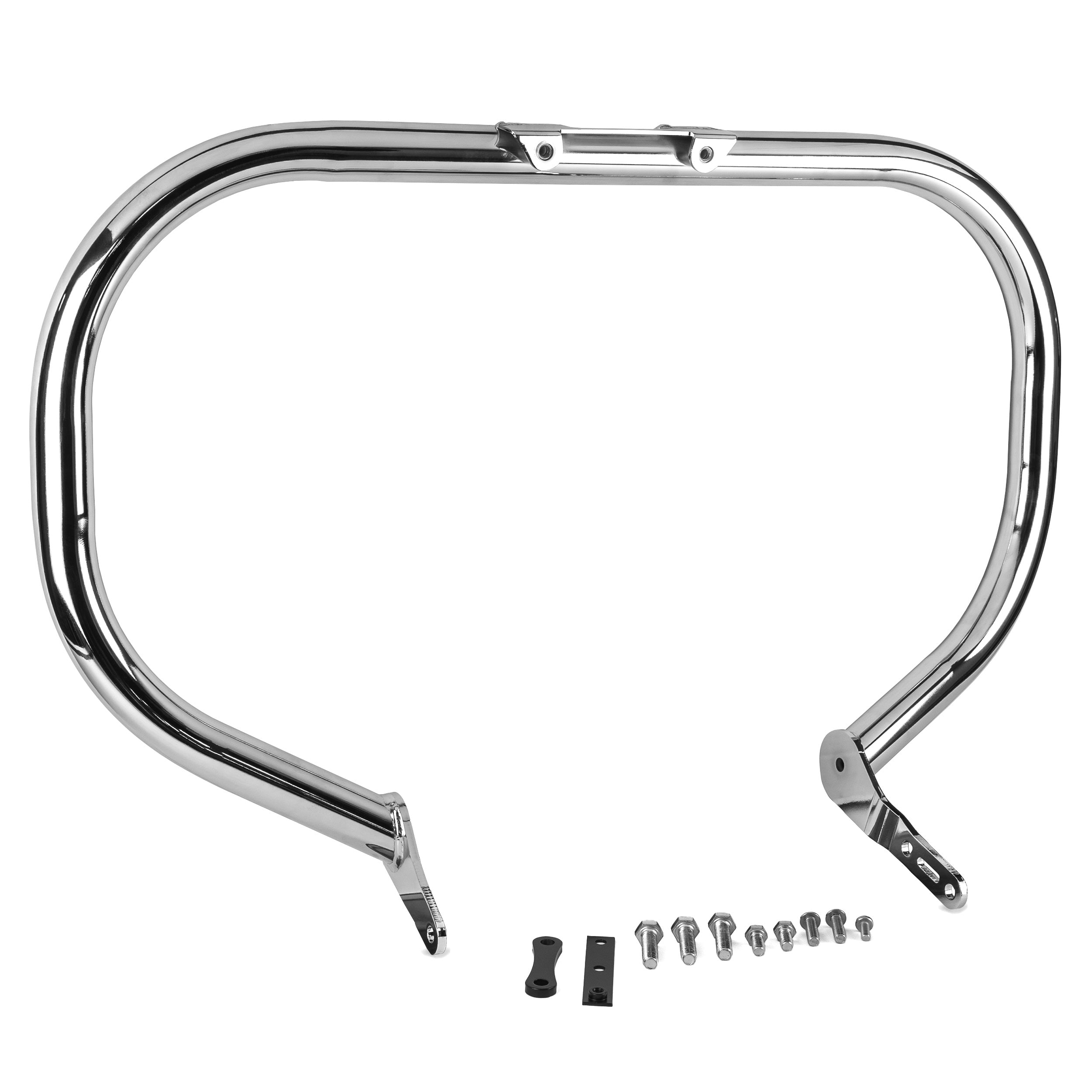 Engine Guard, Chrome, Highway Crash Bar Compatible with 2007-2022 Yamaha V-Star 1300 XVS1300 Deluxe/Tourer