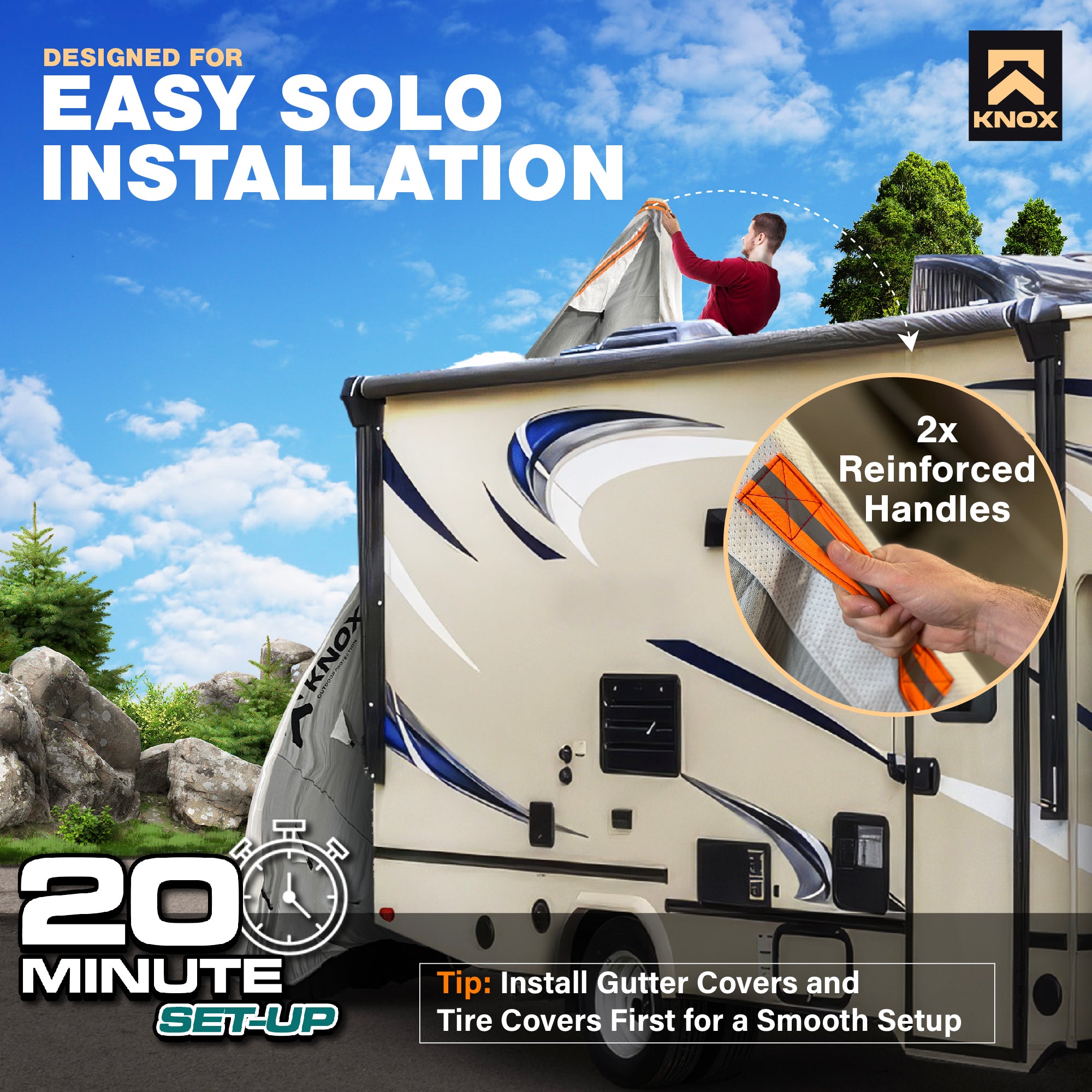 KNOX 2nd Gen Class C RV Cover