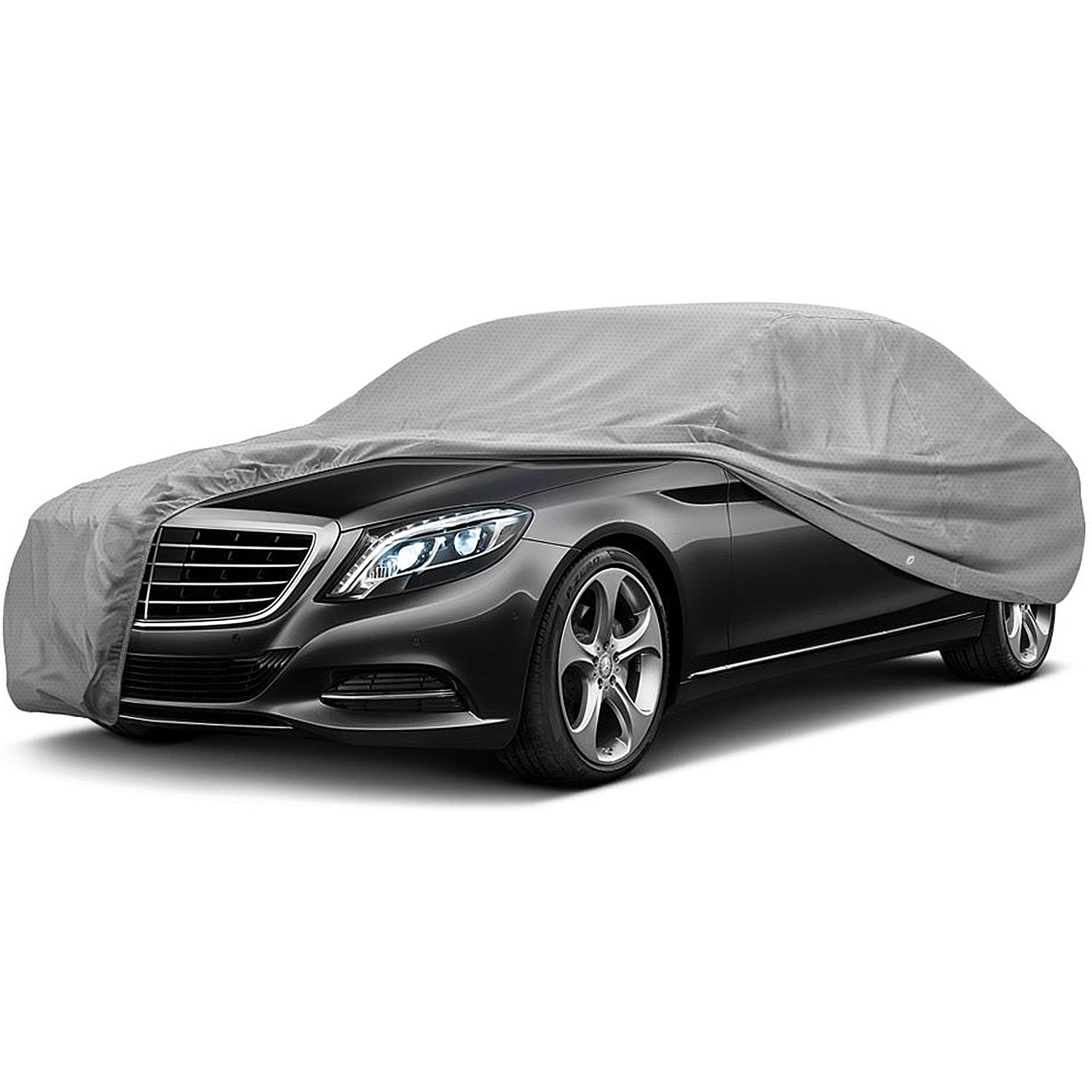 Superior Waterproof Sedan Car Cover Fits up to 16' 8" Length (200" x 60" x 51")