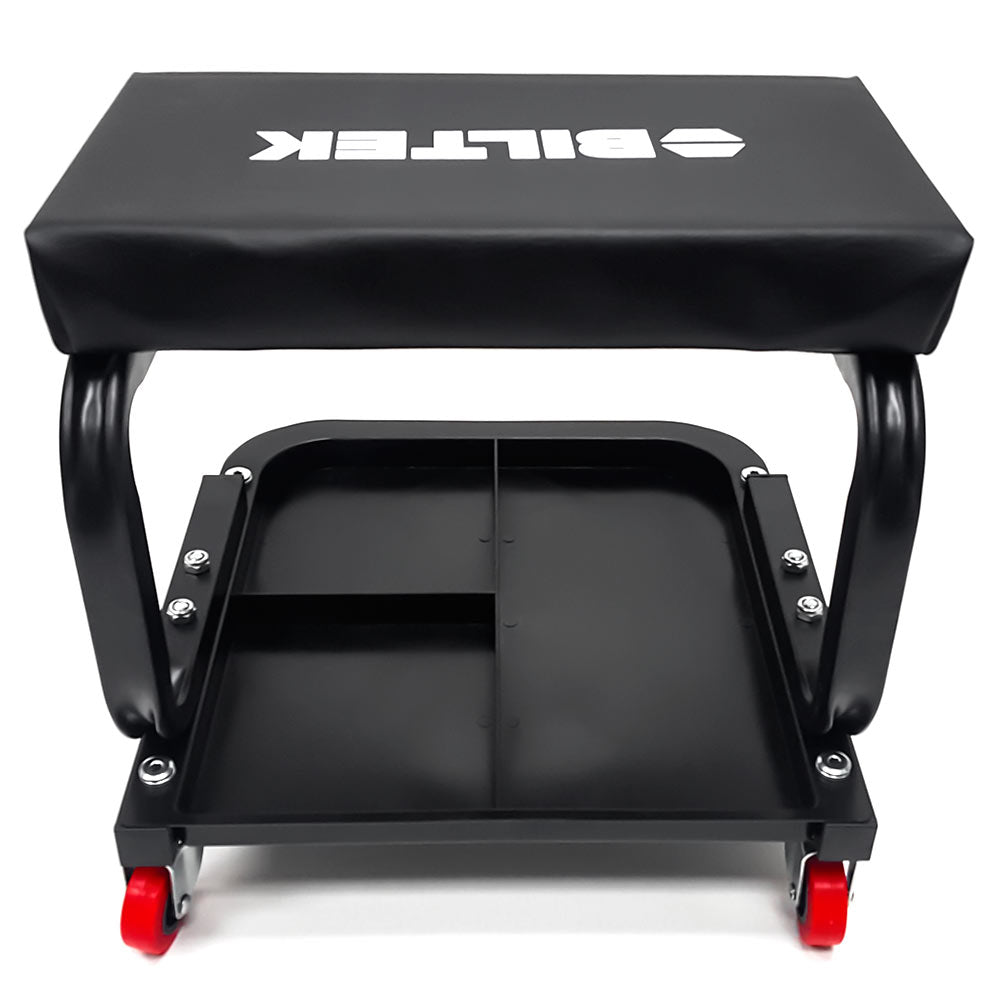 Creeper Seat Mechanics Rolling Work Stool Chair Auto Work Shop Garage Gear Tray
