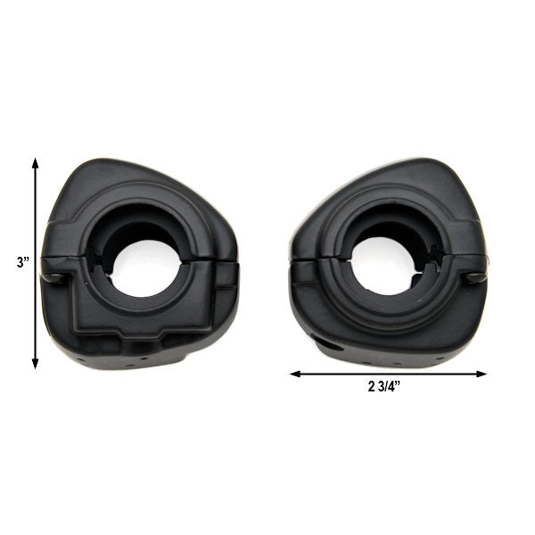 Black Switch Housings for Harley Davidson Sportster / Dyna / Softail / V-Rod (1996-2012)