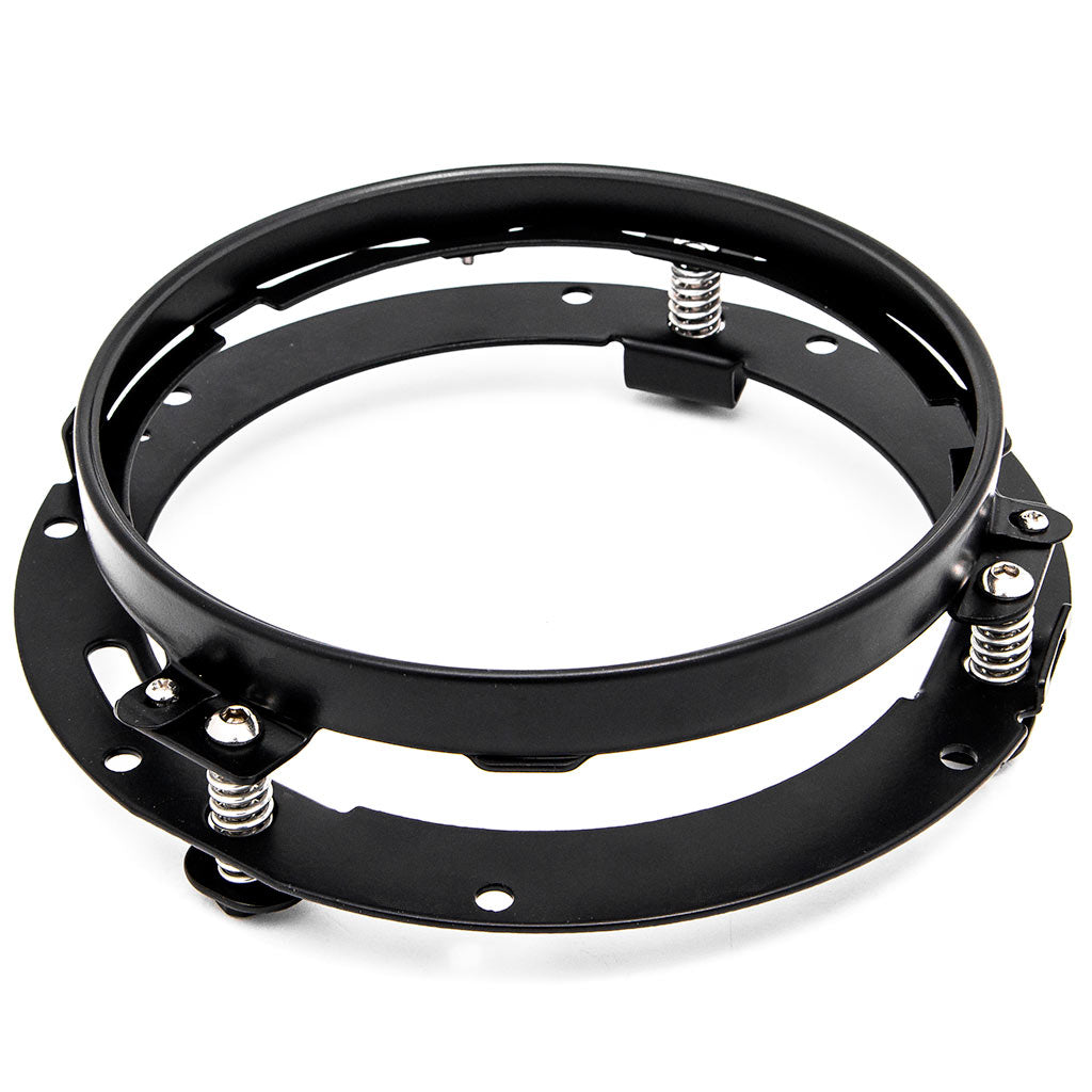 Krator LED Headlight Mounting Ring Compatible with Harley Davidson