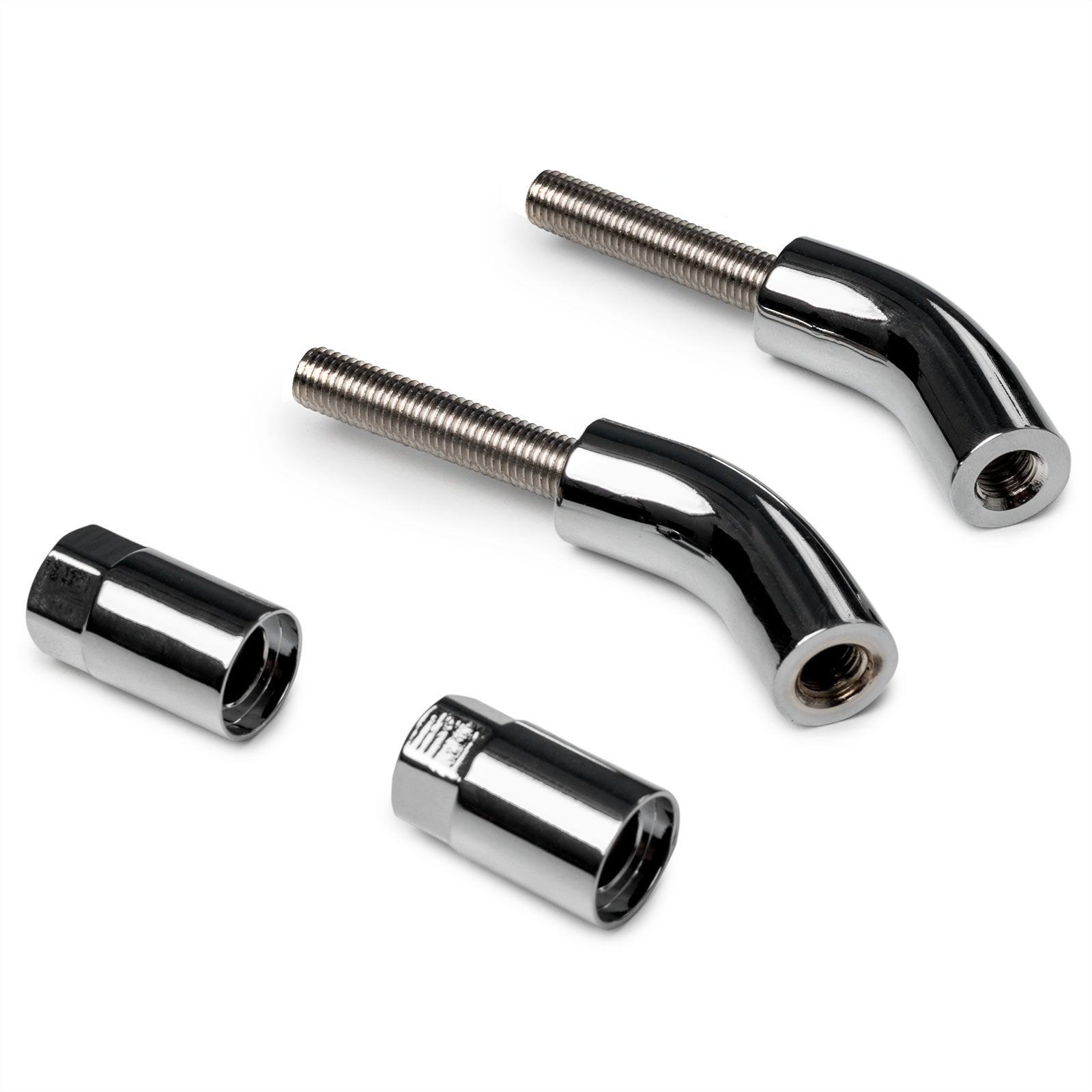 Krator Mirror Stem Extenders Compatible with Harley-Davidson