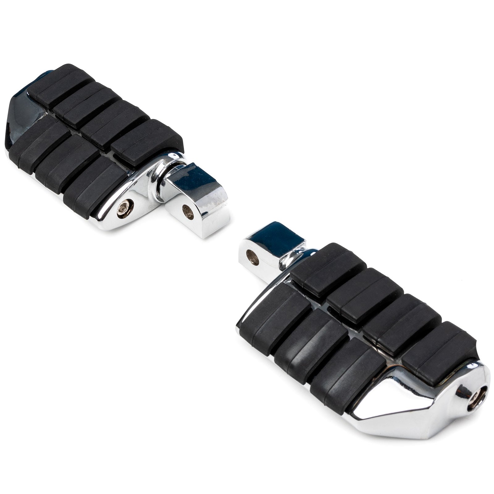 Krator Dually Style Foot Pegs Compatible with Honda Yamaha Suzuki Triumph