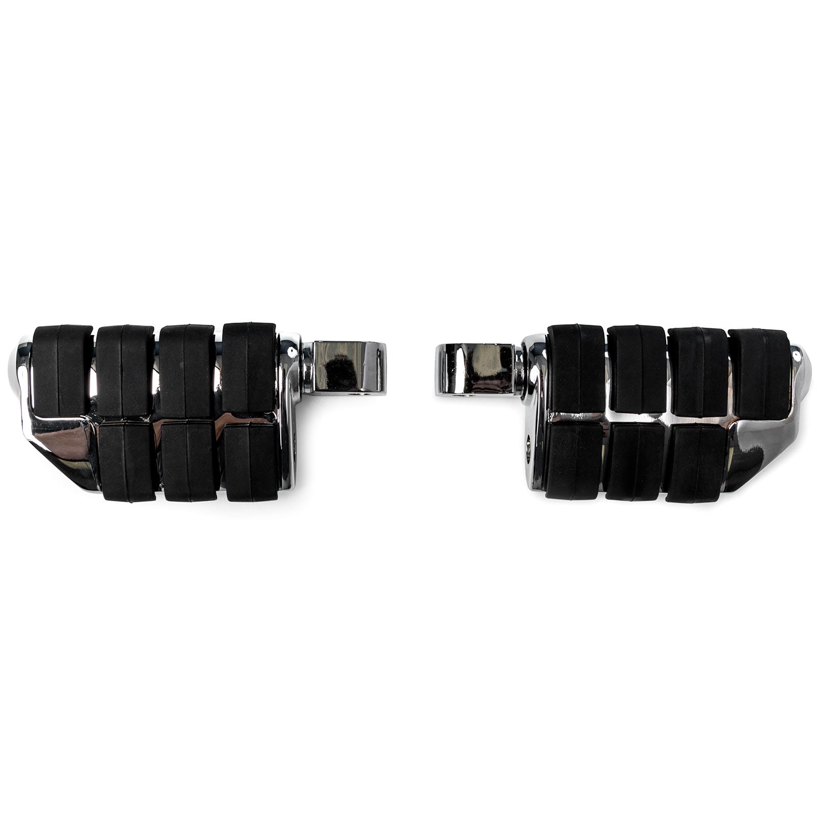 Krator Dually Style Foot Pegs Compatible with Honda Yamaha Suzuki Triumph