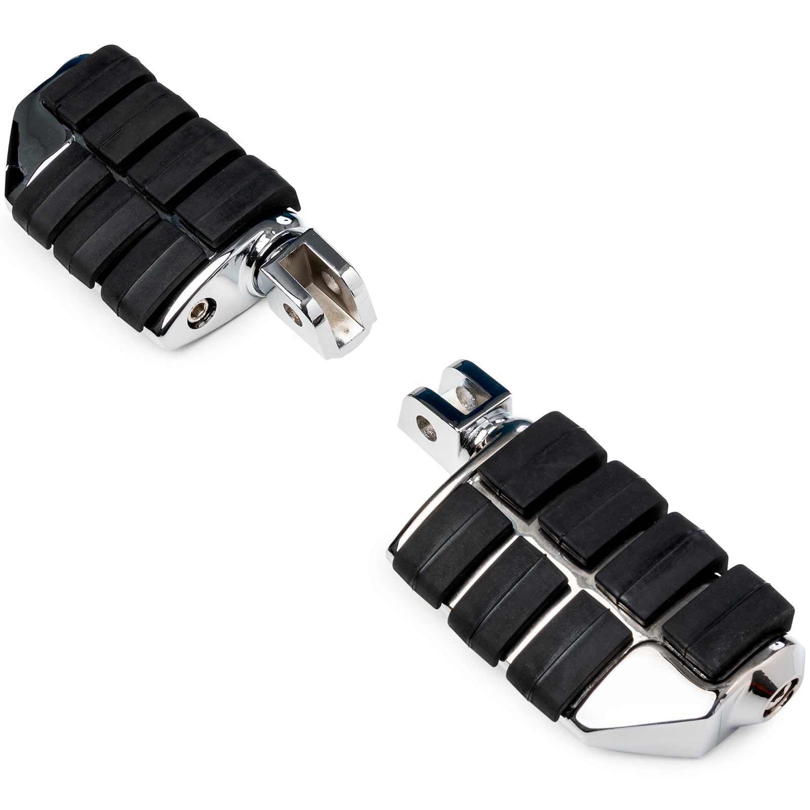 Krator Dually Style Foot Pegs Compatible with Suzuki Honda Triumph