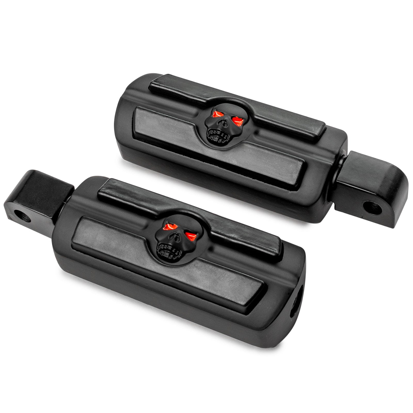 Krator Skull Foot Pegs Compatible with Honda