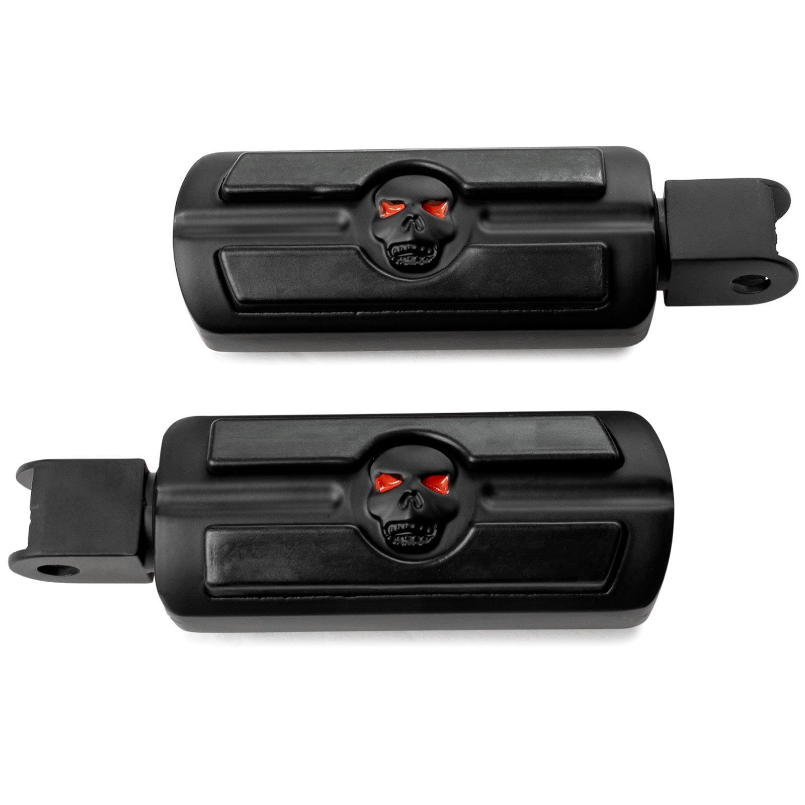 Krator Skull Foot Pegs Compatible with Honda VTX