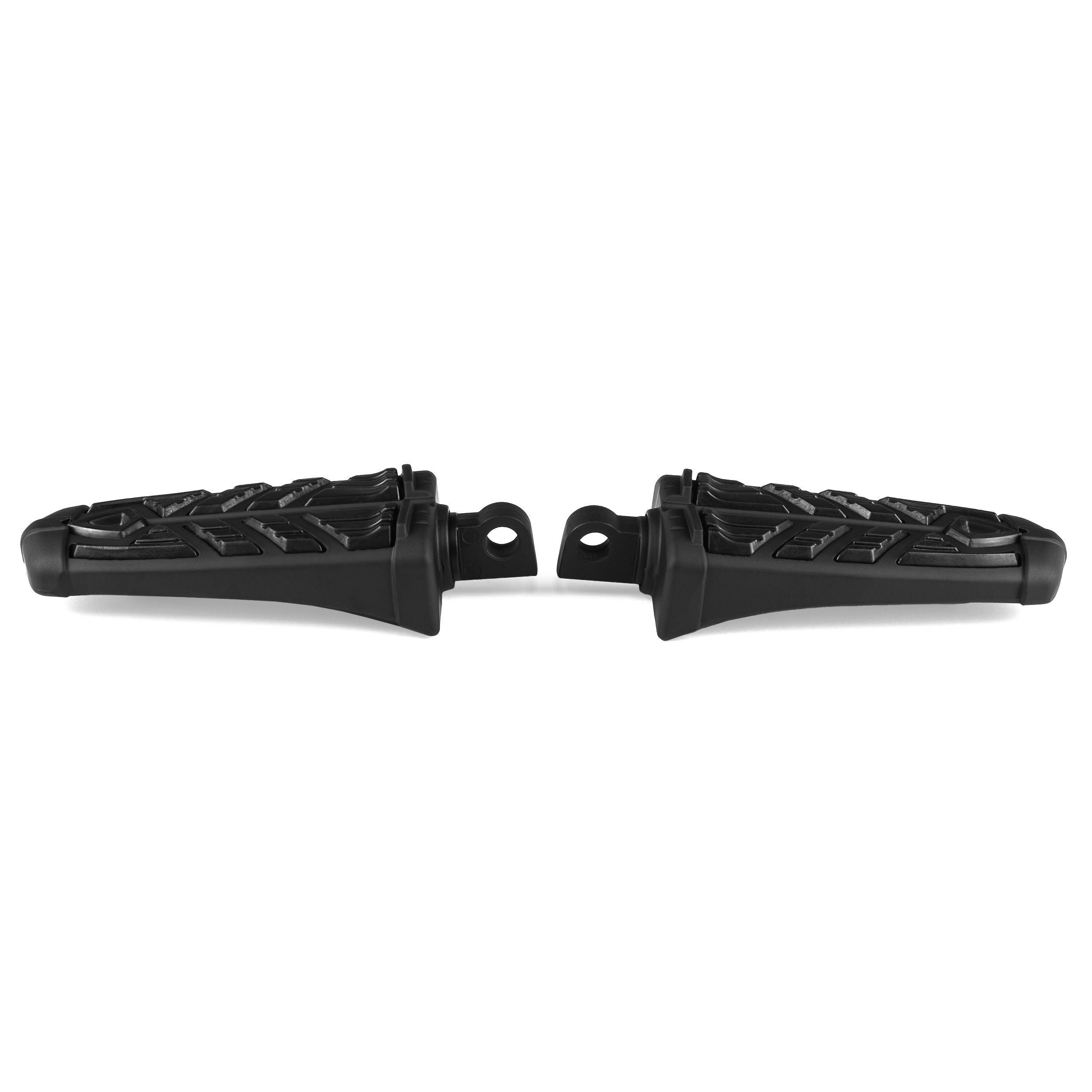 Krator Black Spear Foot Pegs For Harley Davidson Motorcycles (All Years)