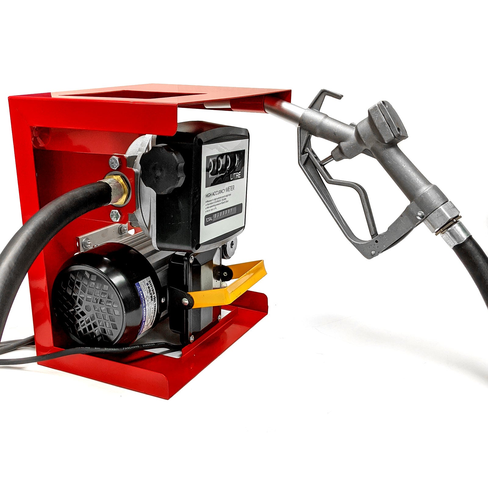 Electric Oil Diesel Kerosene Transfer Pump 16 Gallons/Min includes Fueling Meter