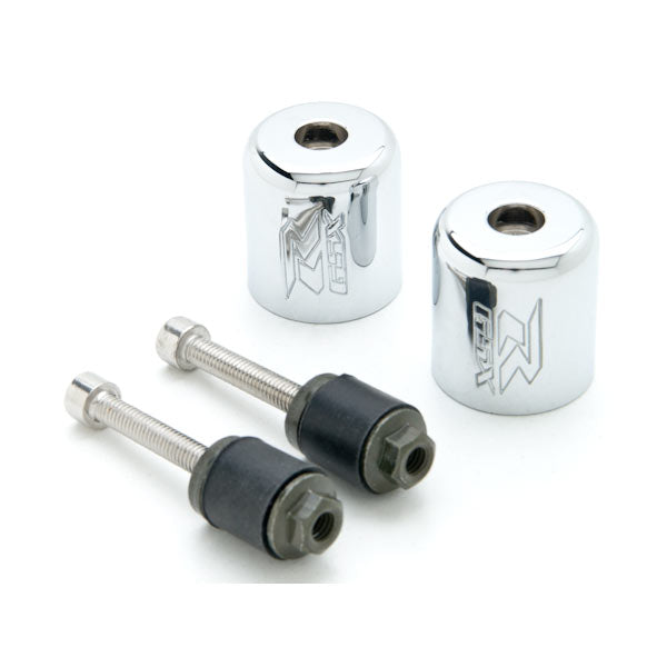 Silver Suzuki "GSXR" Engraved Bar Ends Weights Sliders - GSXR 600 750 1000 Hayabusa and More! (1989-2013)