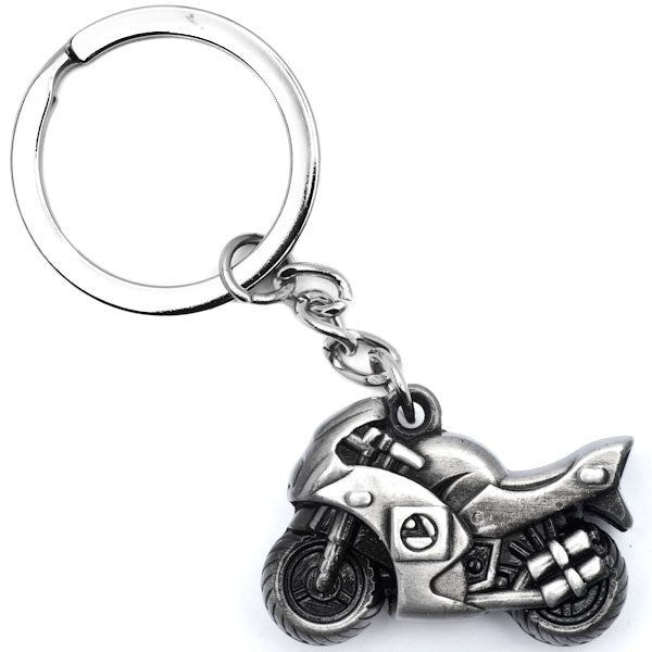3D Motorcycle Sportbike Street Bike Keychain Key Ring Chain Motor Keyring