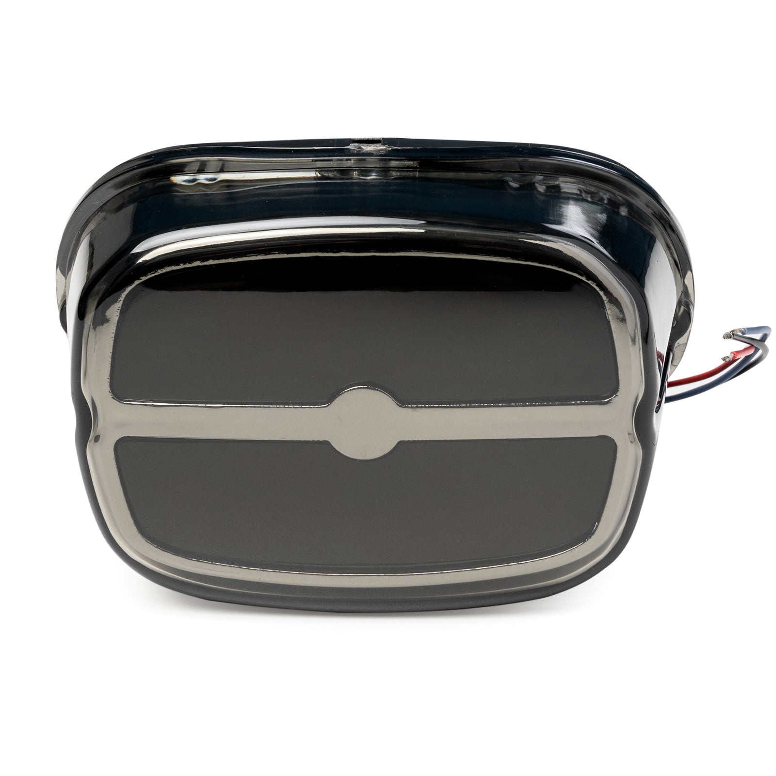Smoke LED Tail Light with Chrome Housing Bar for Harley Davidson (1999-2019)