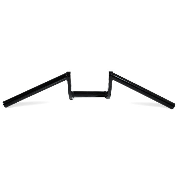 Motorcycle Handlebar 1" Black Steel Z-Bar Style Bobber Cruiser Cafe Racer Bike
