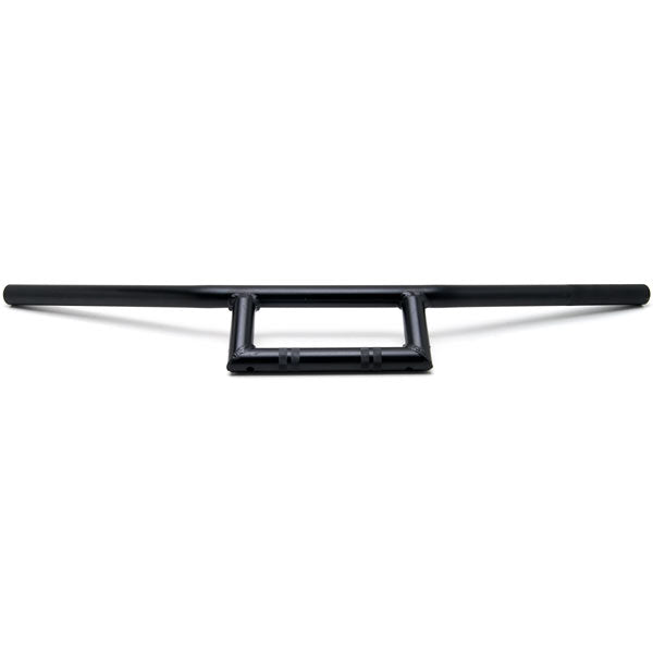 Motorcycle Handlebar 7/8" Black Box Window Attack Style Cruiser Cafe Racer