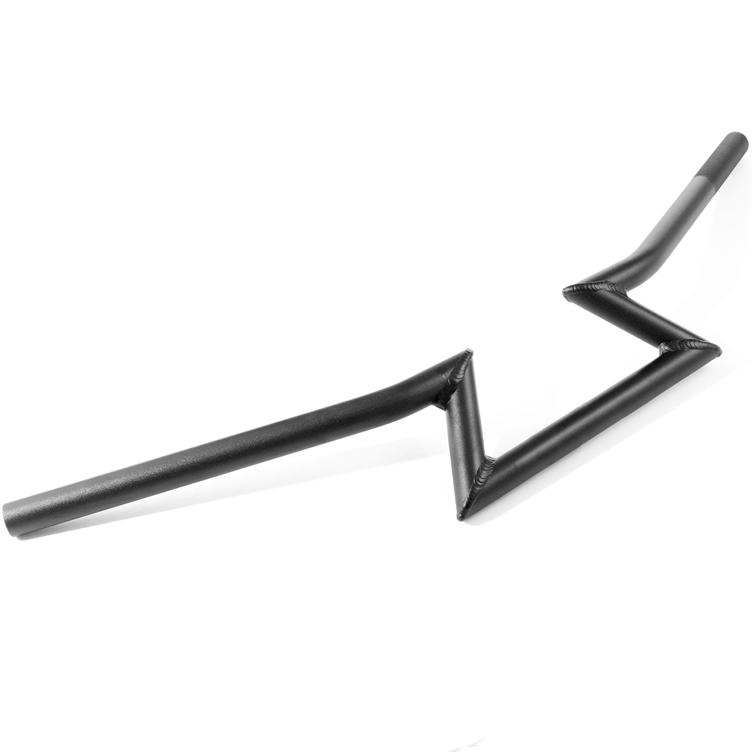 Motorcycle 7/8" Inch Handlebars Zed Bar Black For Cafe Racers Cruisers Harleys