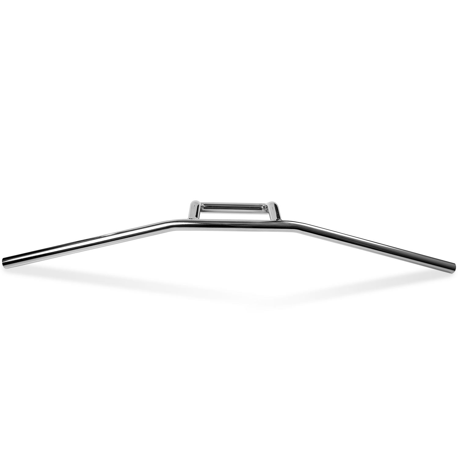 Motorcycle Handlebar 7/8" Chrome Bars Box Window Attack Style Cruiser Cafe Racer