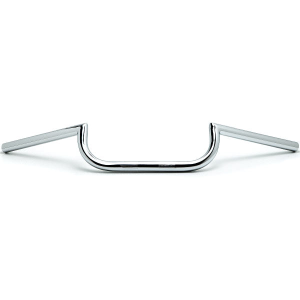 Motorcycle Handlebar 1" Chrome Steel Cafe Racer Clubman Style Bobber Custom