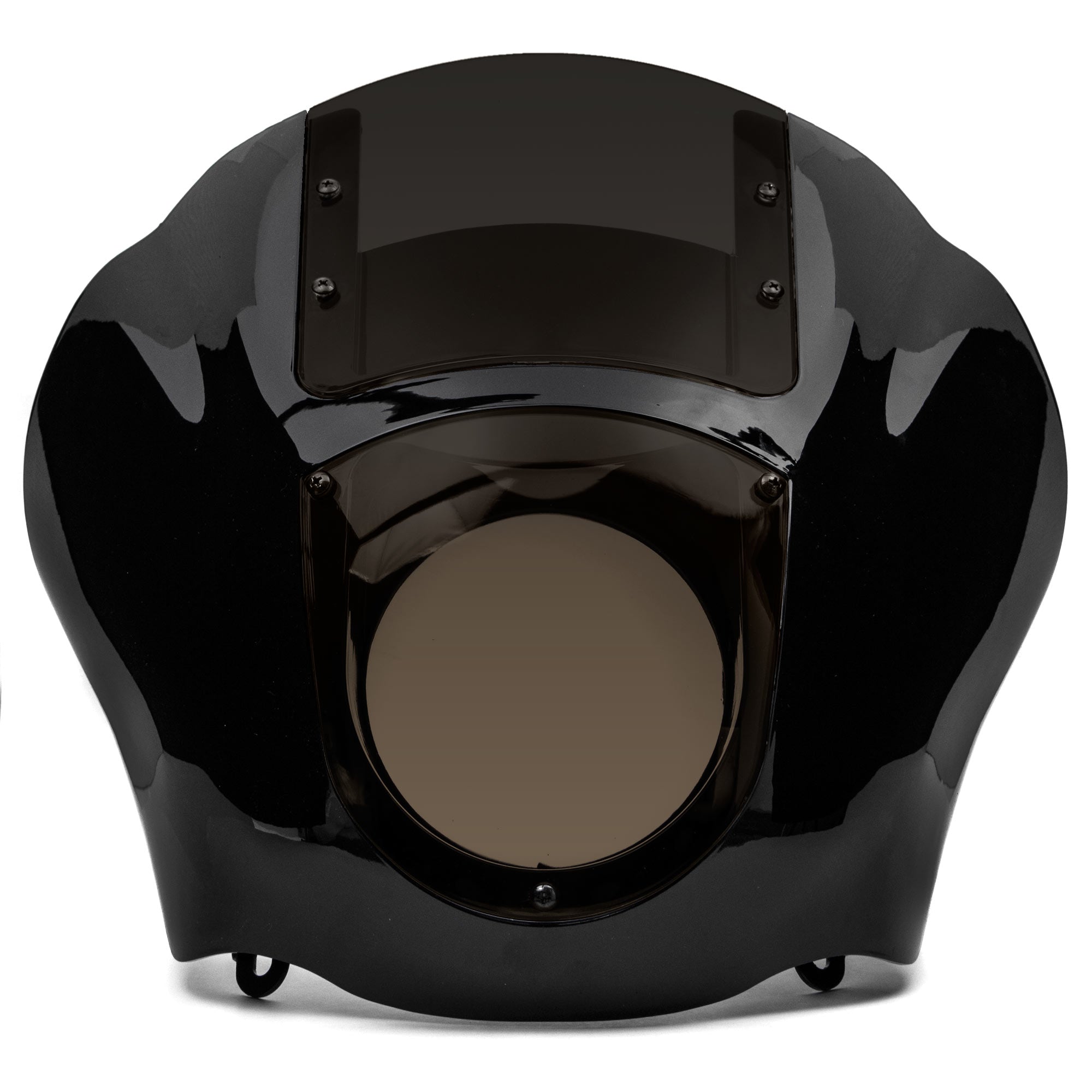 Krator Quarter Fairing Windshield Kit Compatible with Harley Davidson